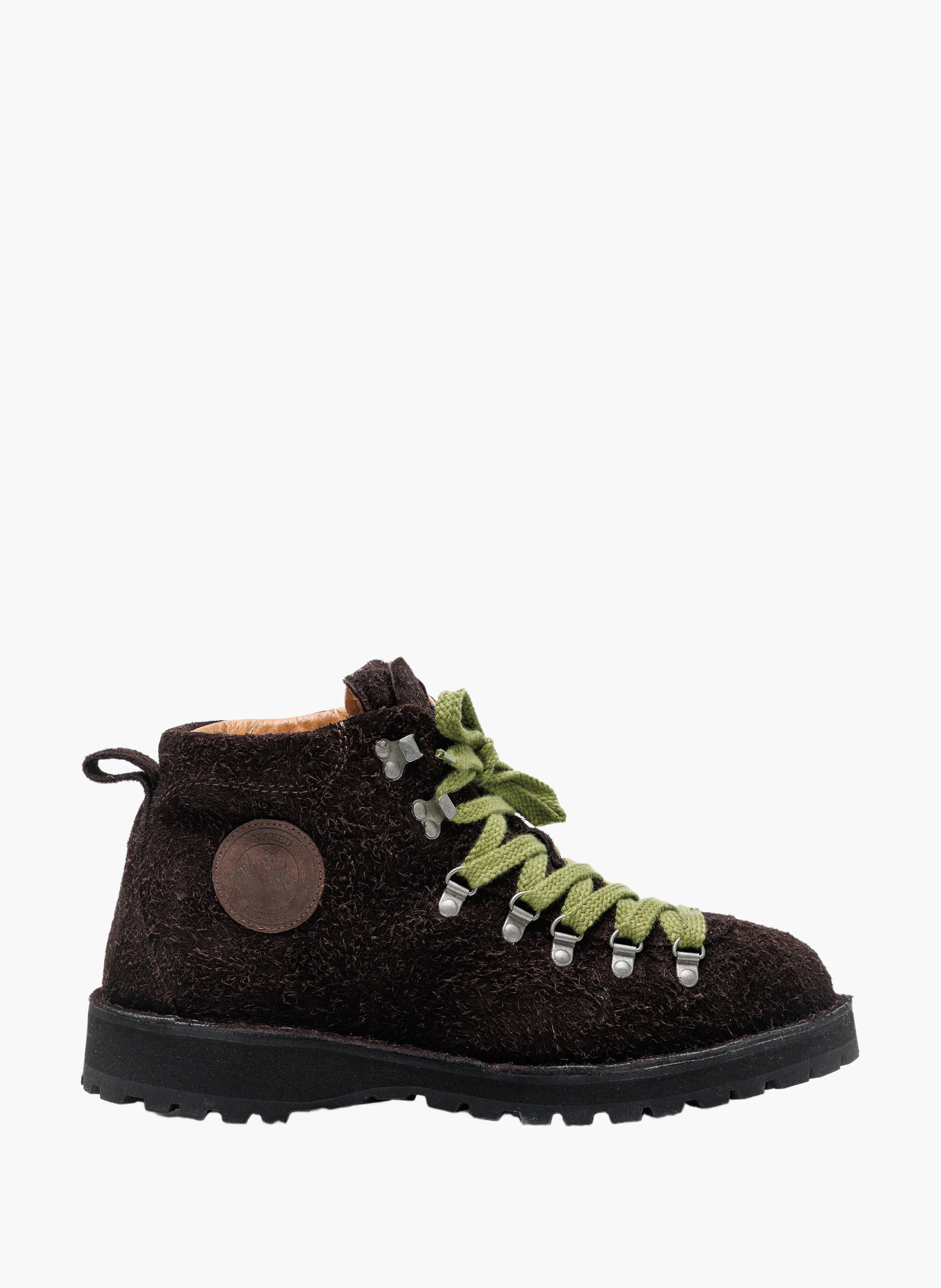 Bottines arctic en daim NAKED WOLFE Marron