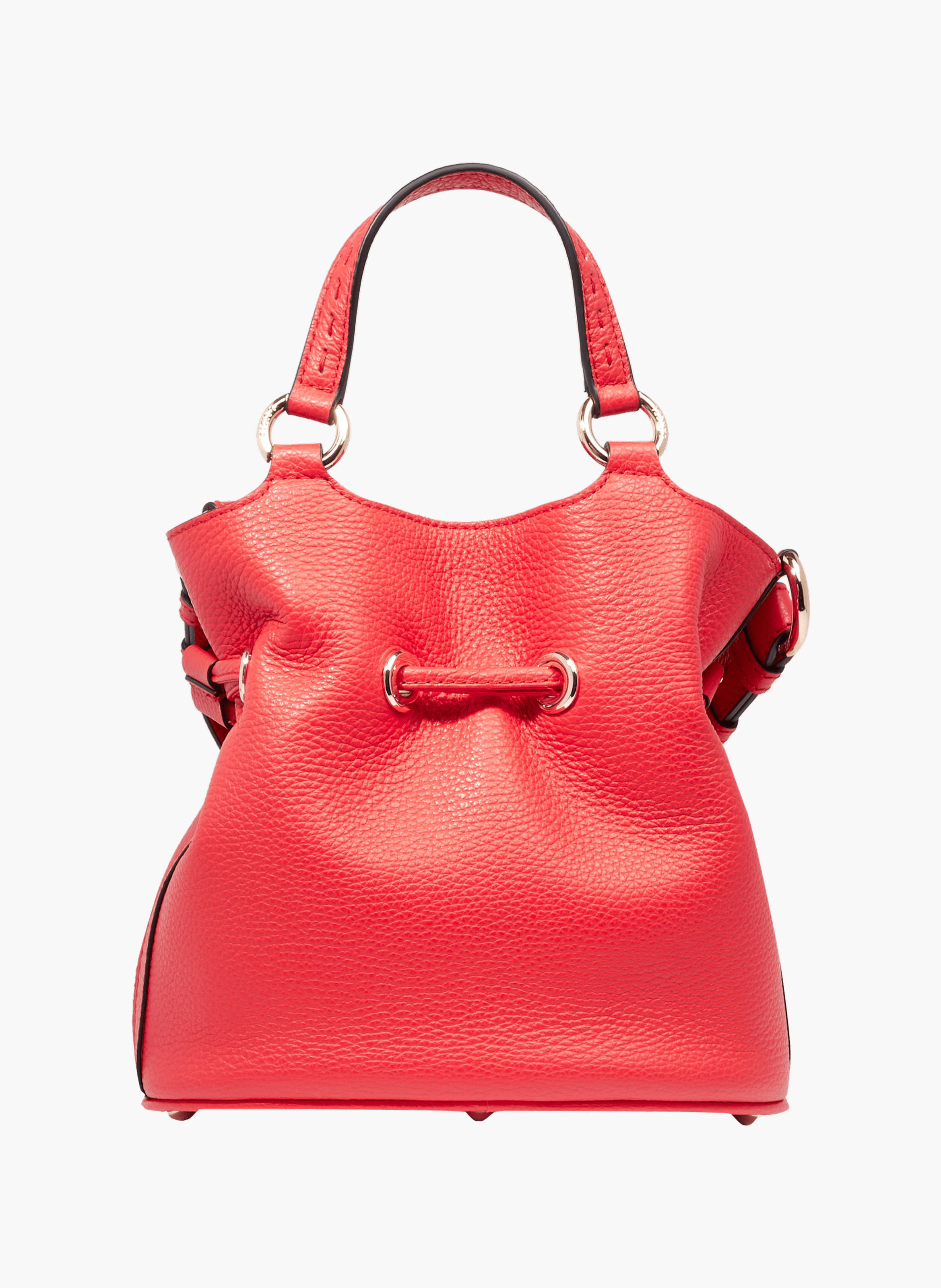 Sac seau s premier flirt de lancel en cuir LANCEL Rouge