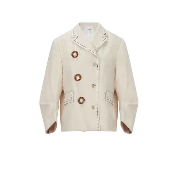 Veste oversize en coton