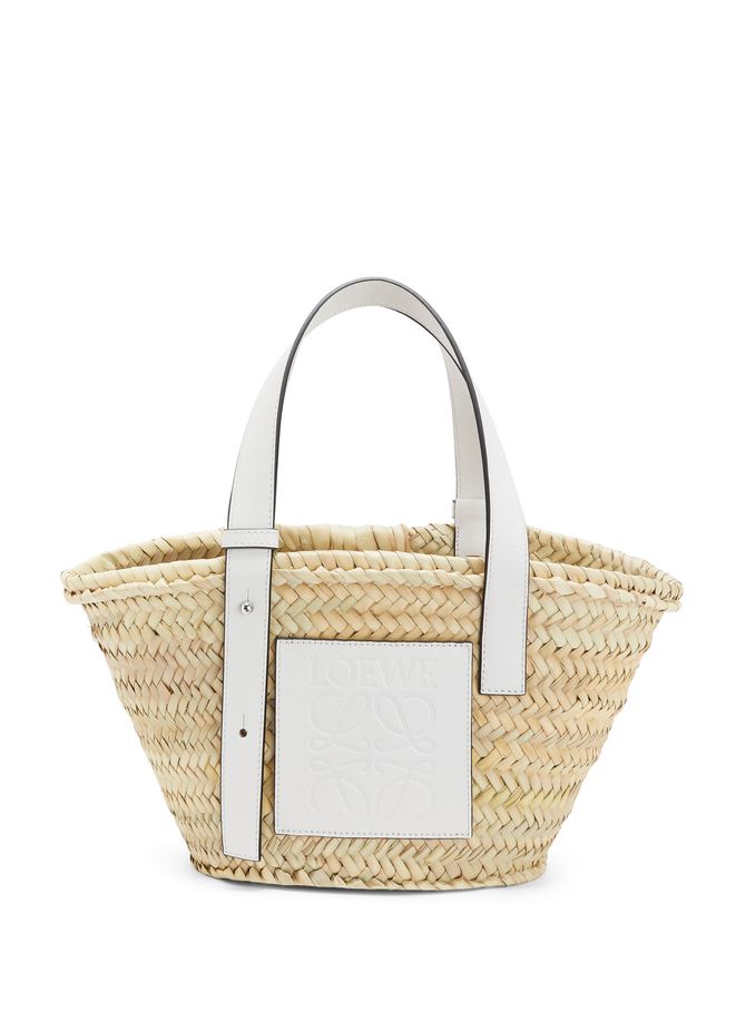Small straw basket bag LOEWE