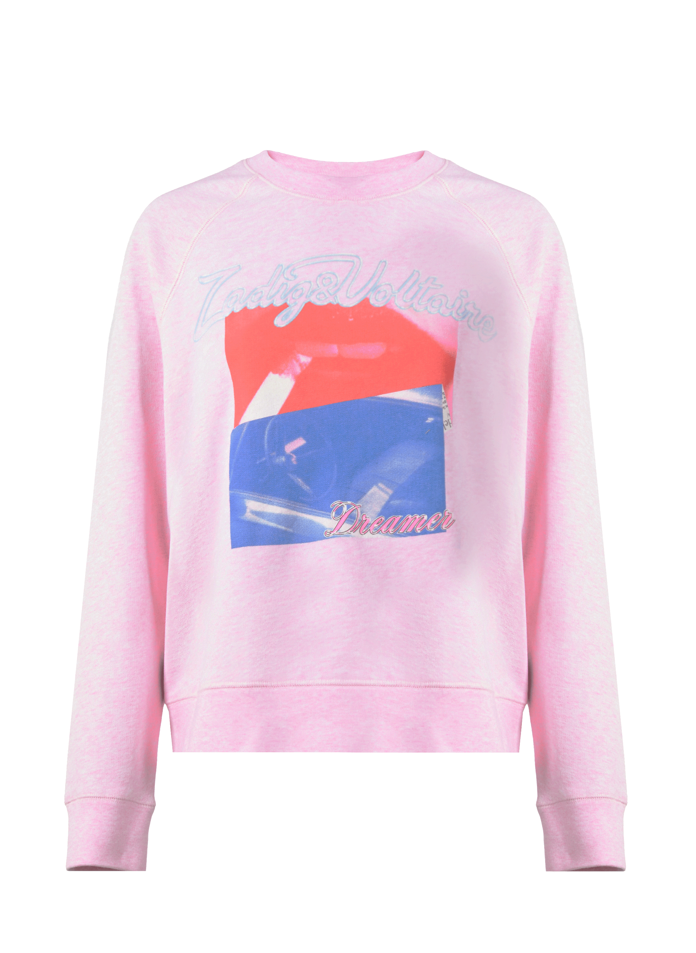 COTTON FLEECE SWEATSHIRT - ZADIGu0026VOLTAIRE for WOMEN | Printemps.com