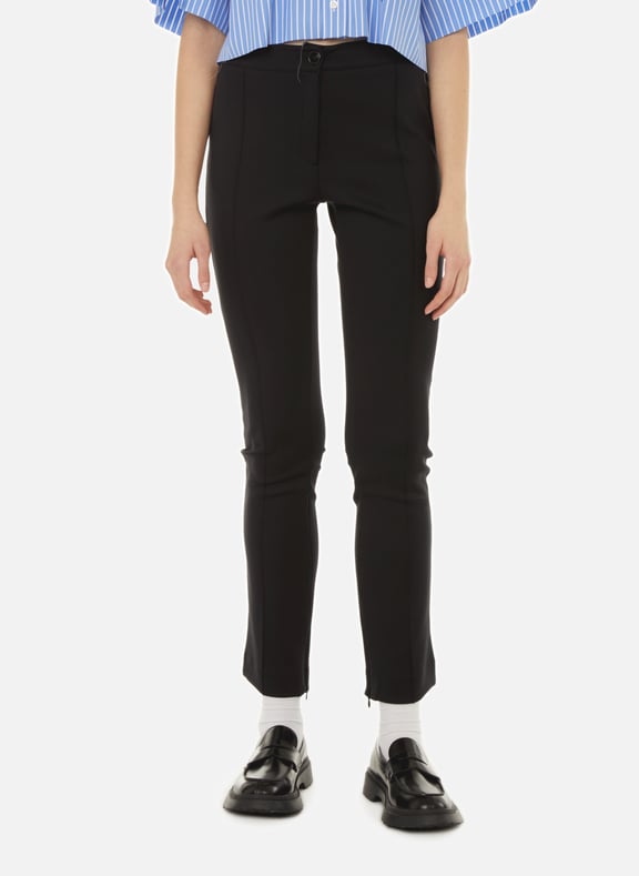 Recycled jersey trousers Black by CAES CAES Recycled jersey trousers Black