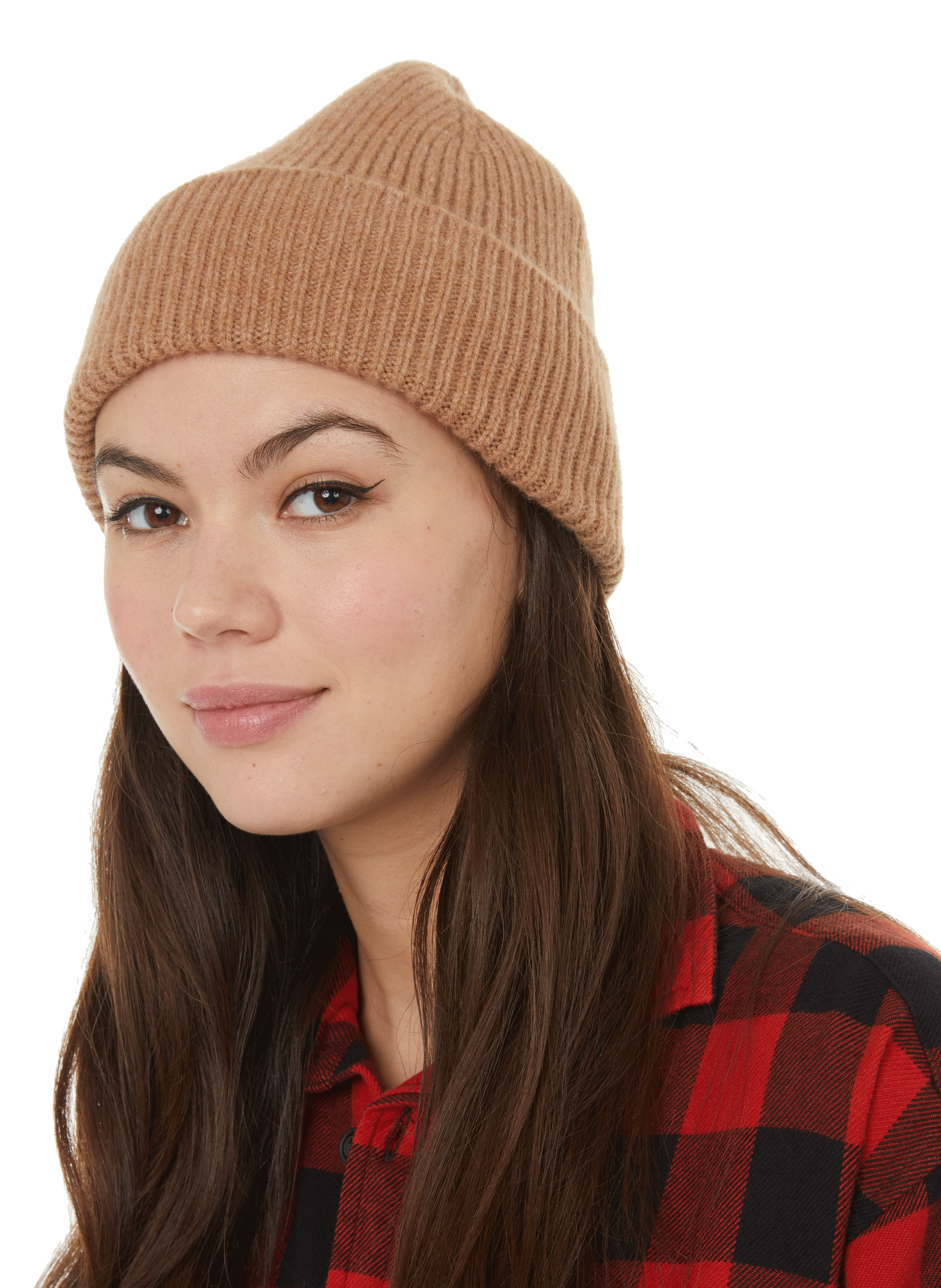 Wool beanie  MACKIE Brown
