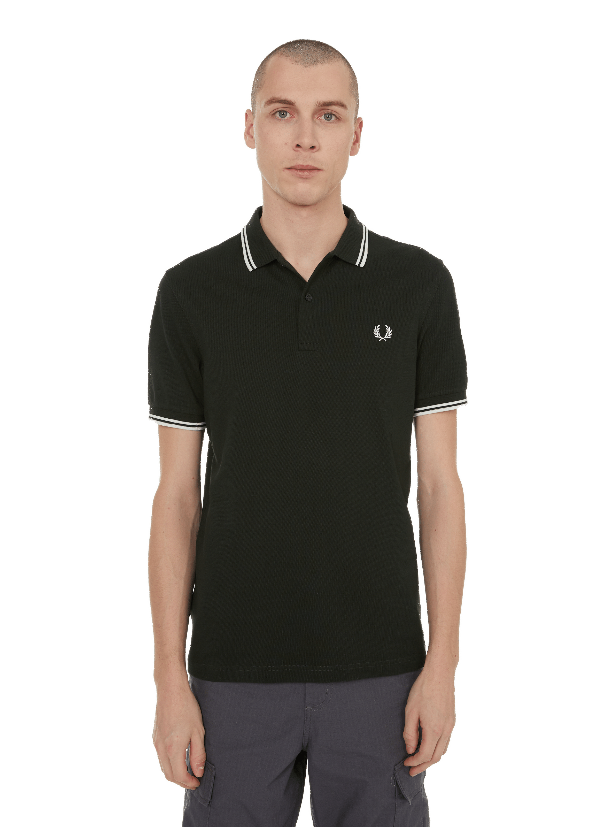 FRED PERRY Polo en coton piqué Multicolore