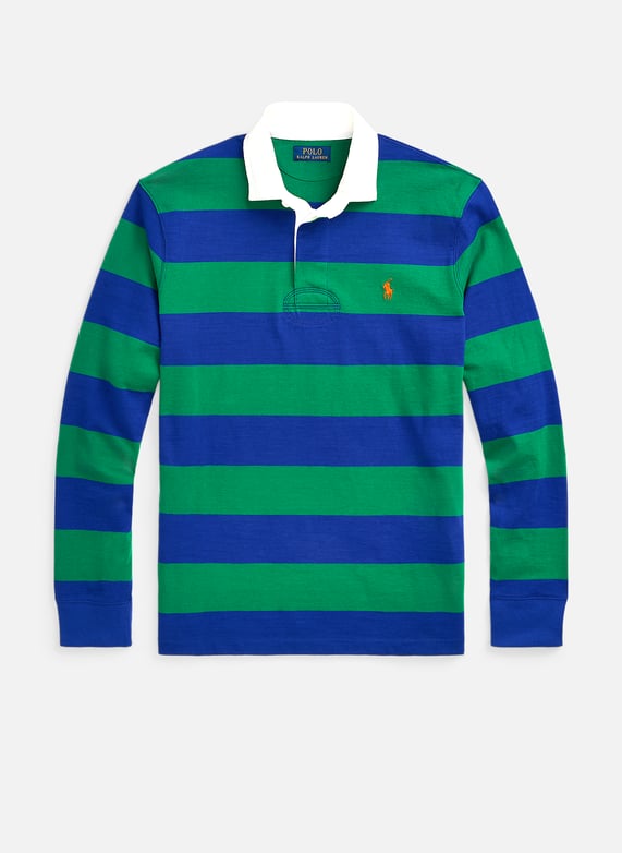 Ralph lauren long sleeve striped sales