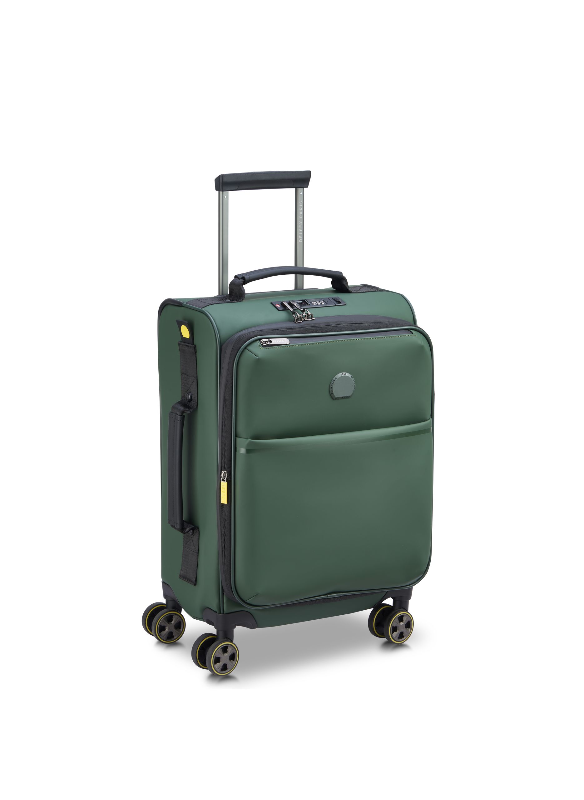 Valise cabine souple taille s - turenne soft DELSEY PARIS Vert