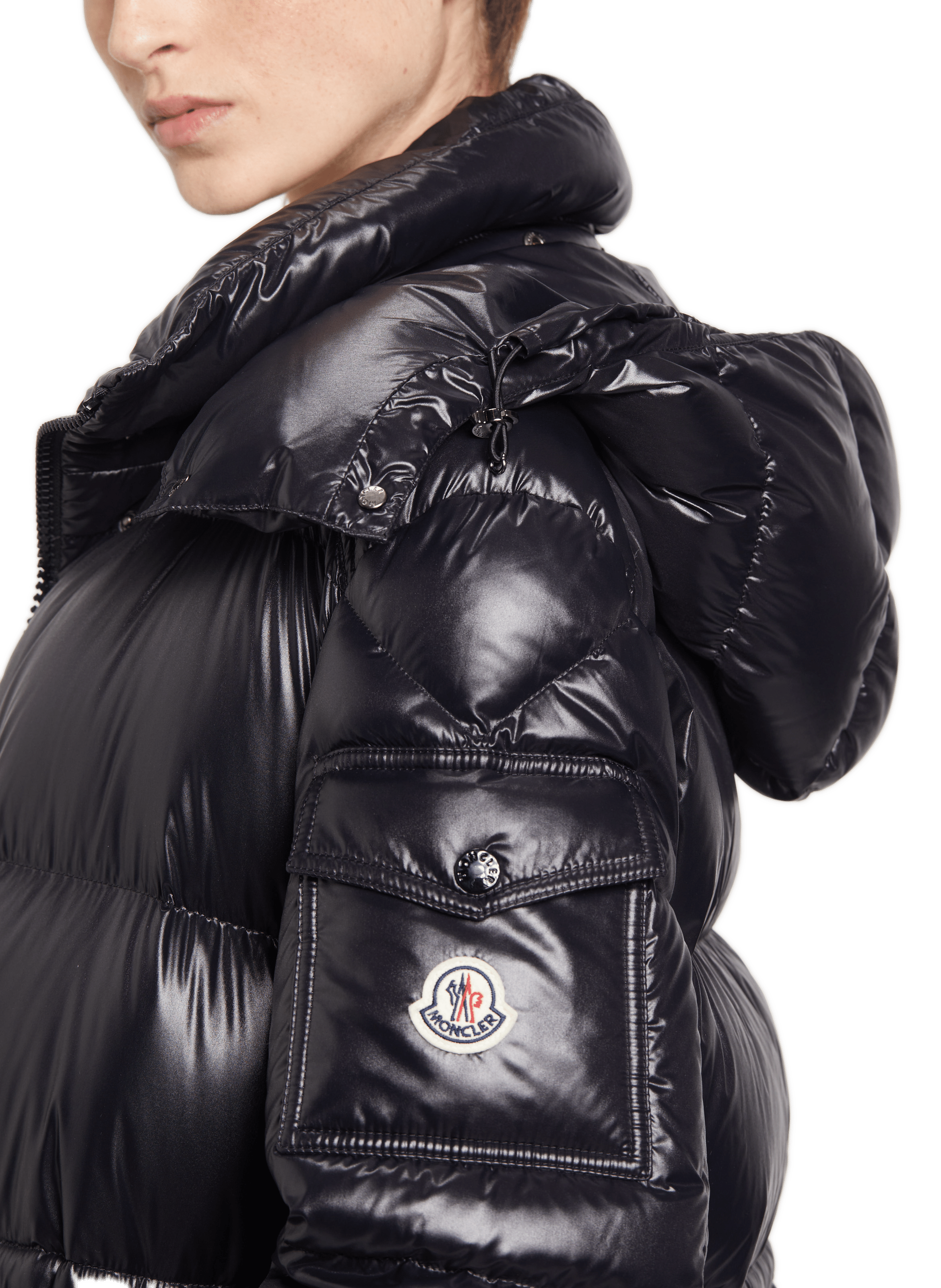 Down jacket  MONCLER Black