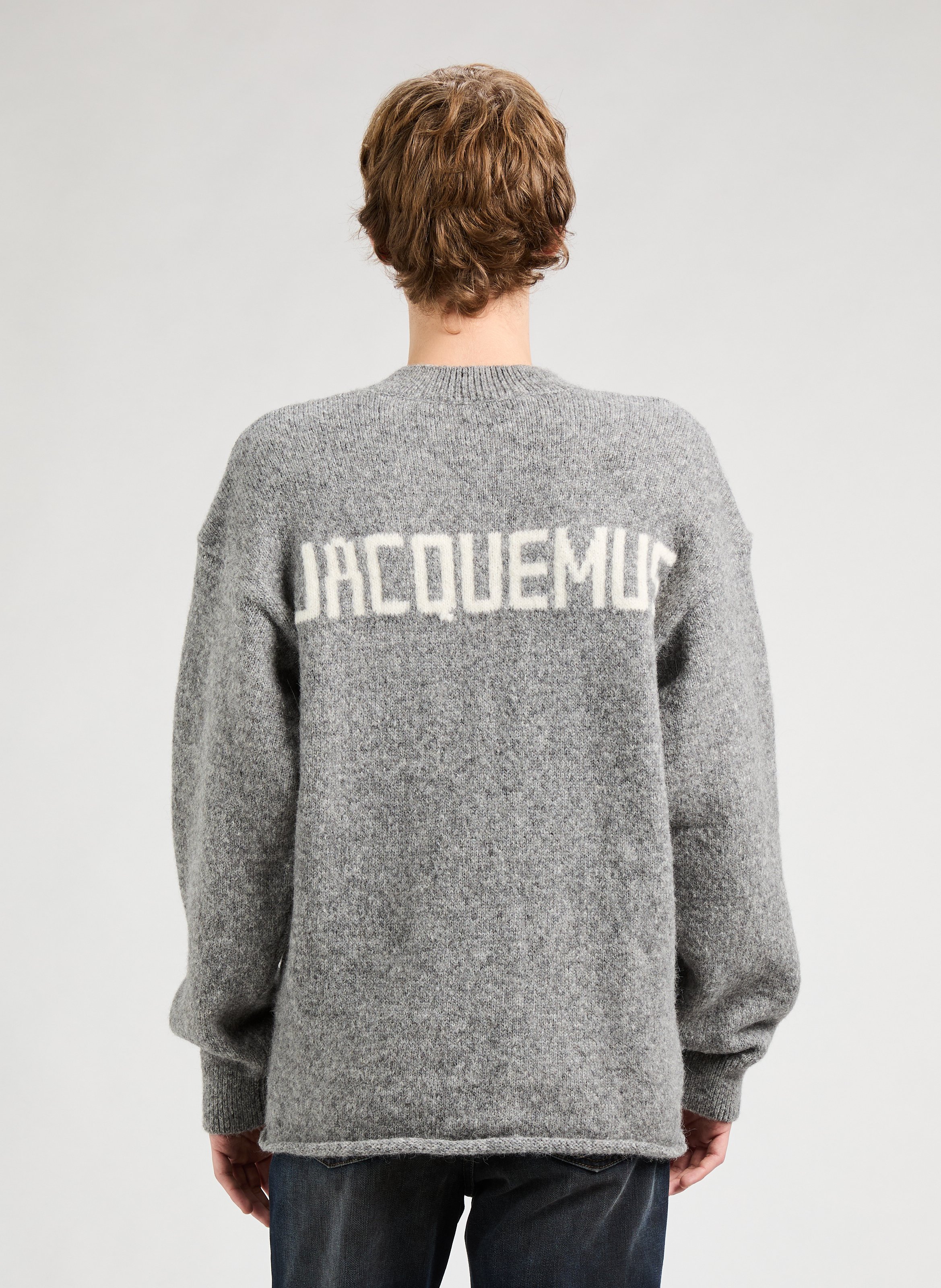 Le Pull Jacquemus wool-blend jumper  JACQUEMUS Grey