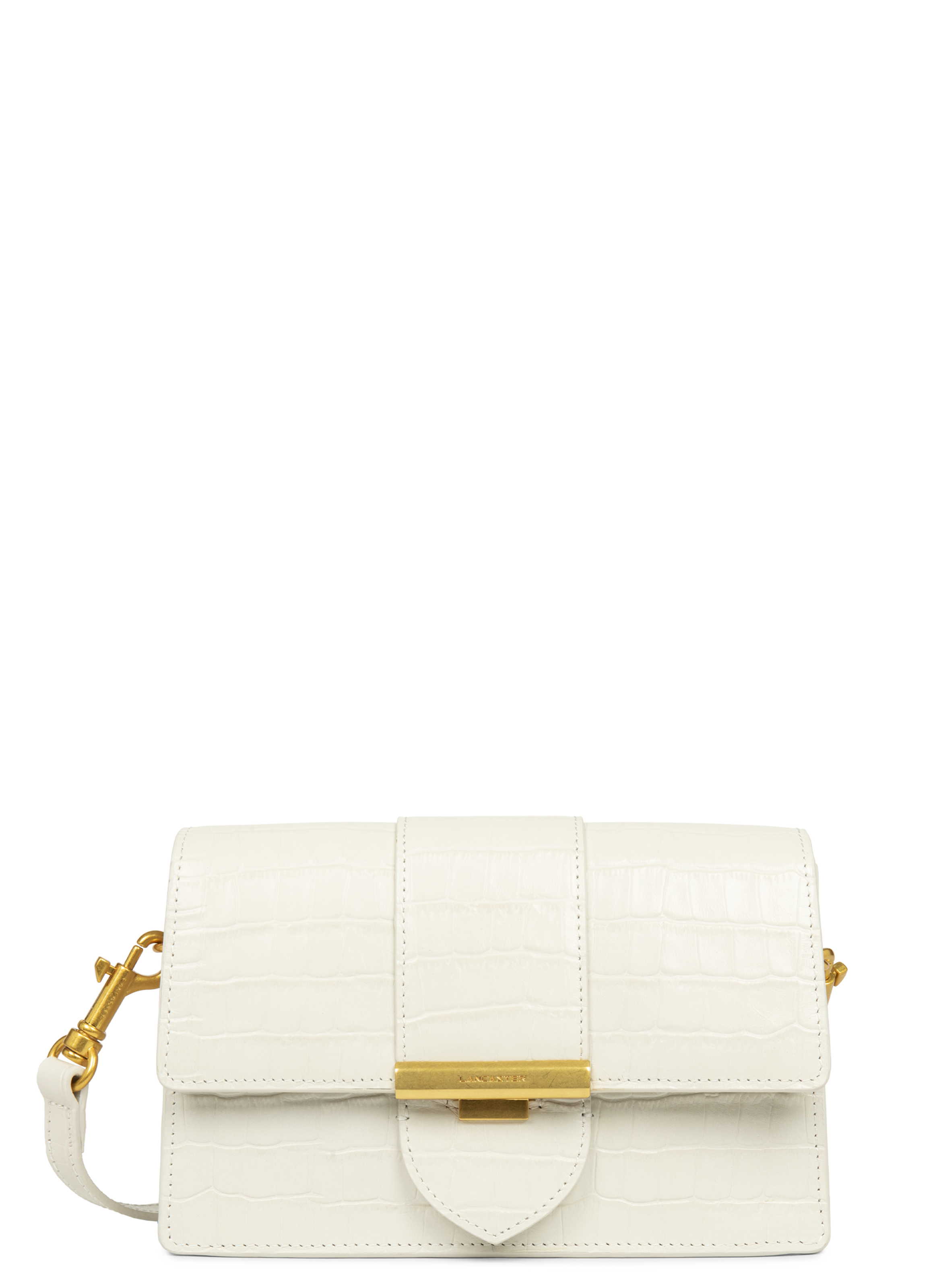 LANCASTER Small crossbody bag - Exo Ily White