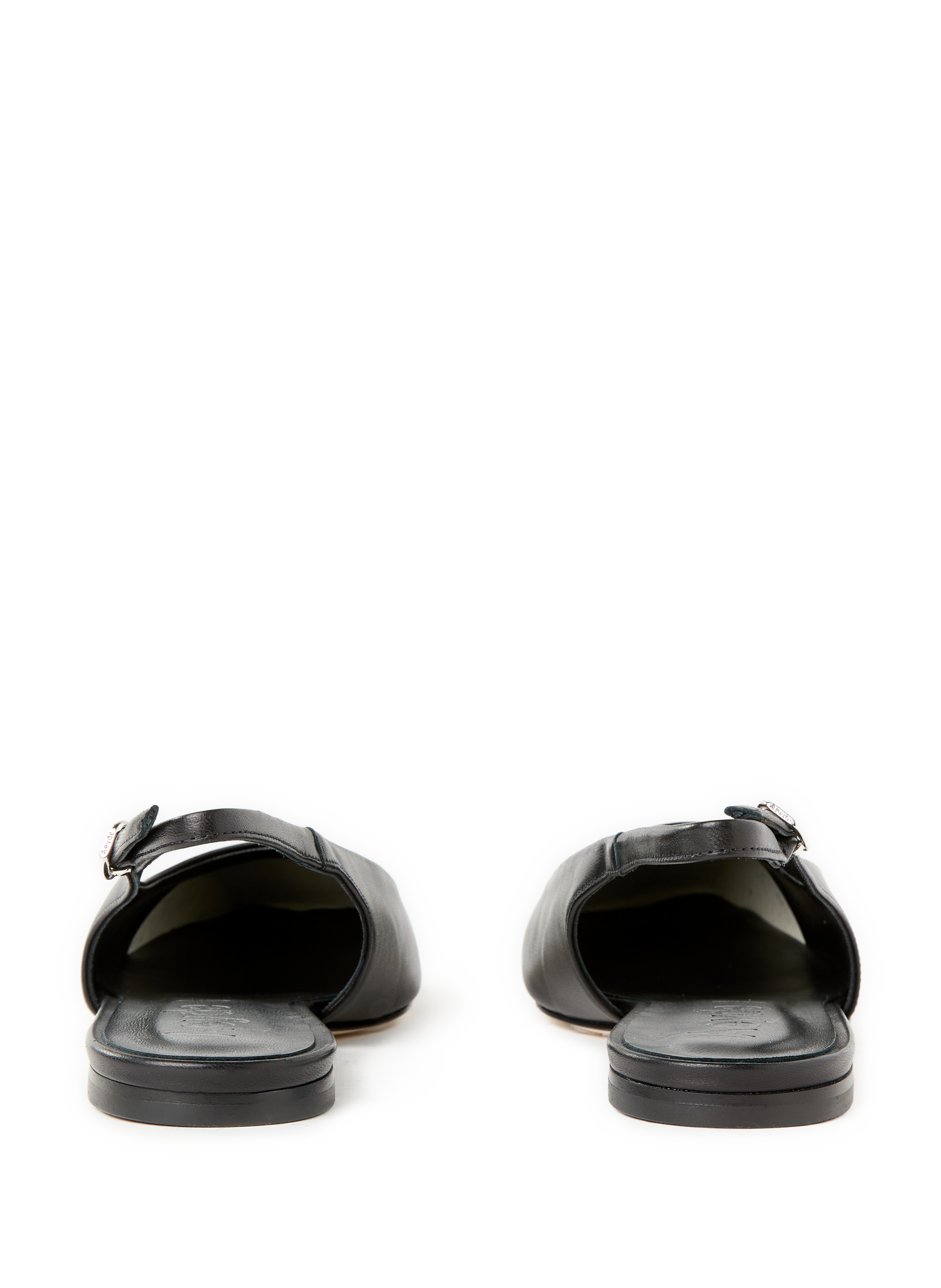 Sandales plates Geraldine AEYDE Noir