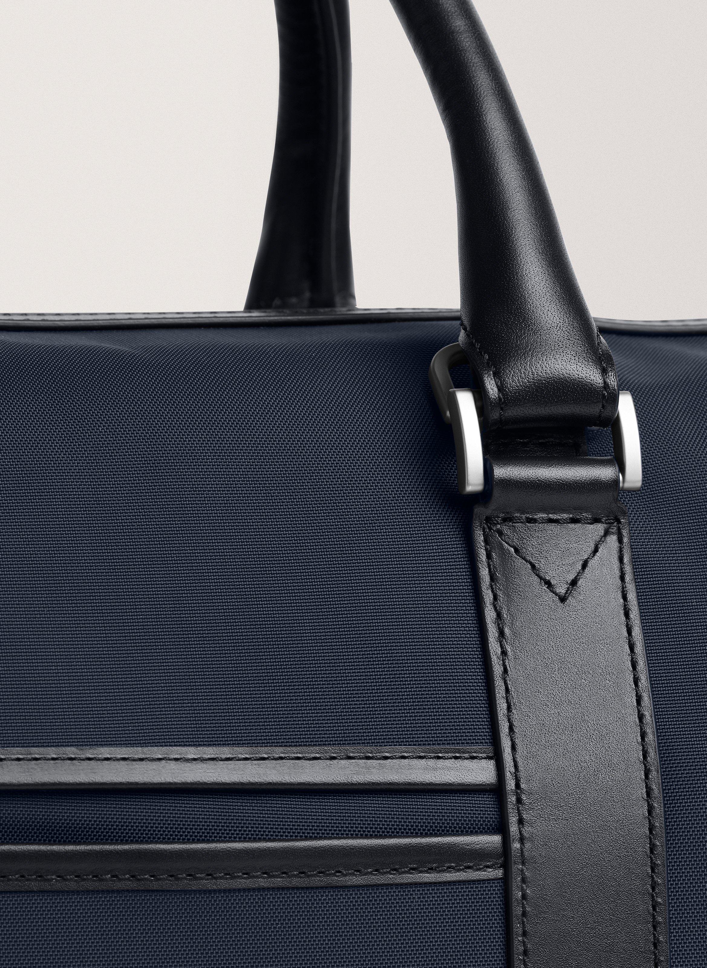Sac de week-end 'compact weekender' en nylon CARL FRIEDRIK Bleu