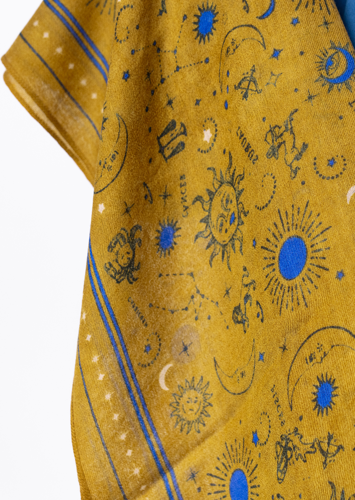 Foulard en laine madeleine BILLYBELT Vert