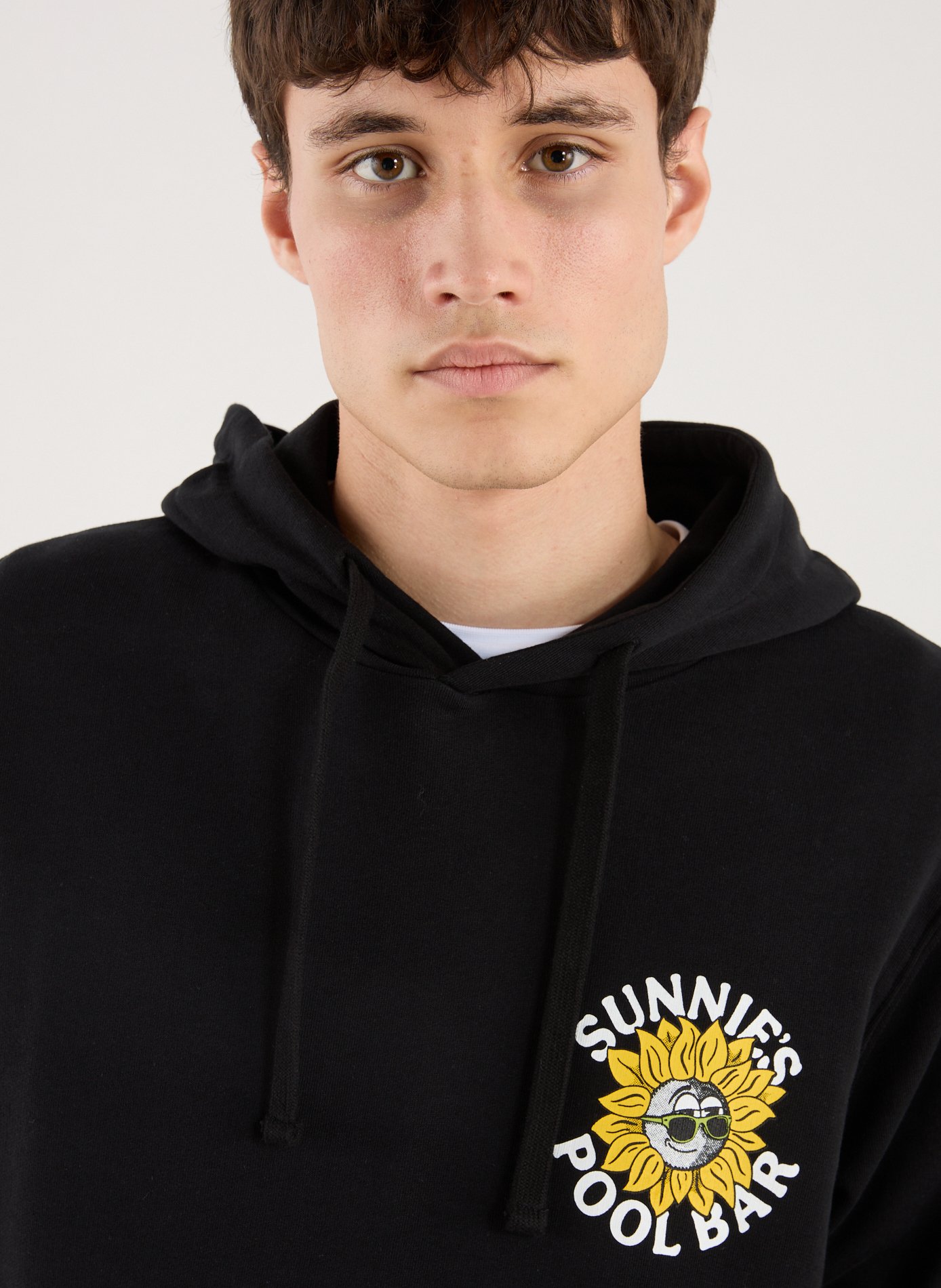 Hoodie à capuche Sunnies Pool Bar LYLE & SCOTT Noir