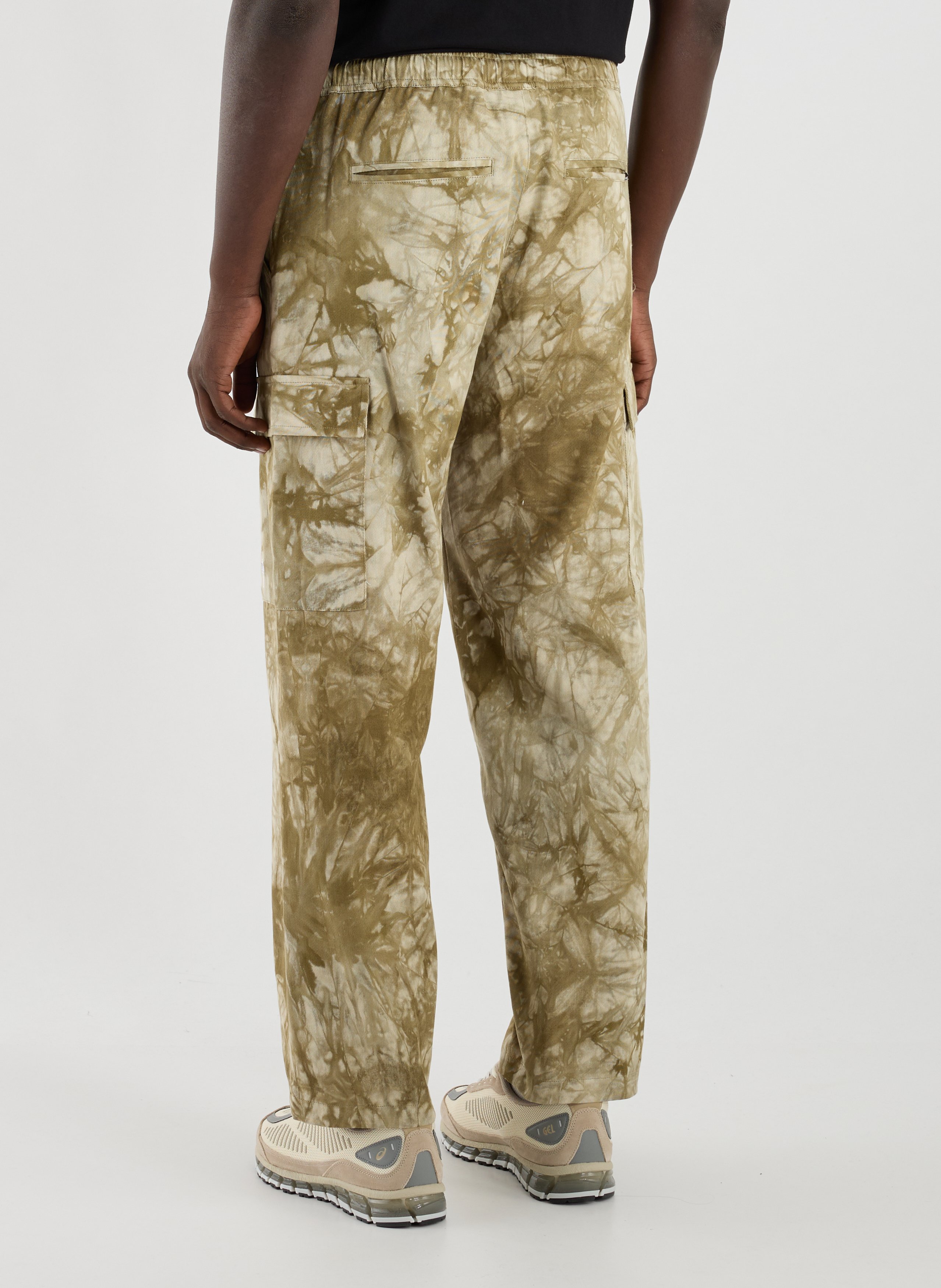 Cotton blend cargo pants HELAS CAPS Beige