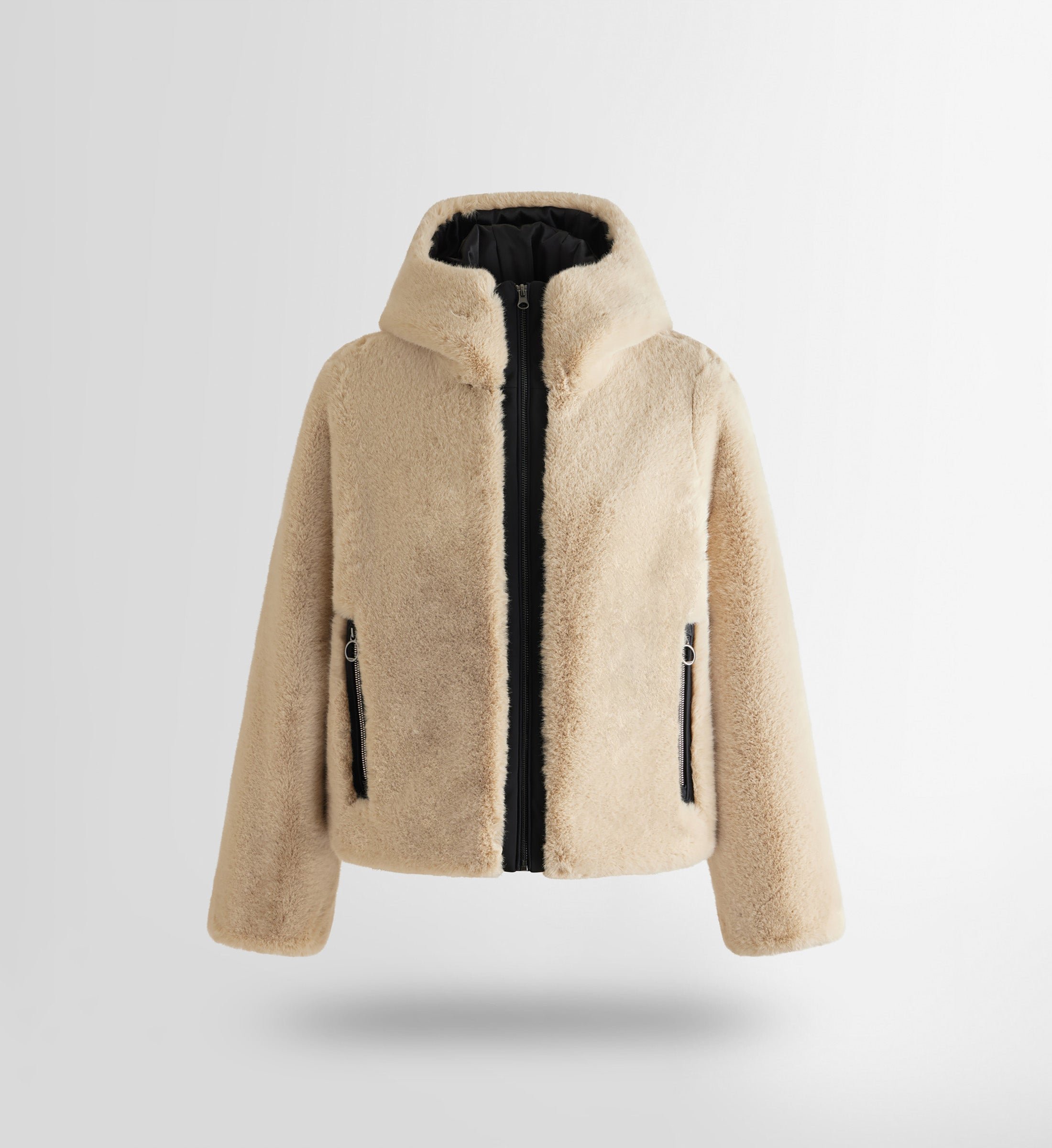 Veste mongiea alpine col montant coupe regular FUSALP Blanc