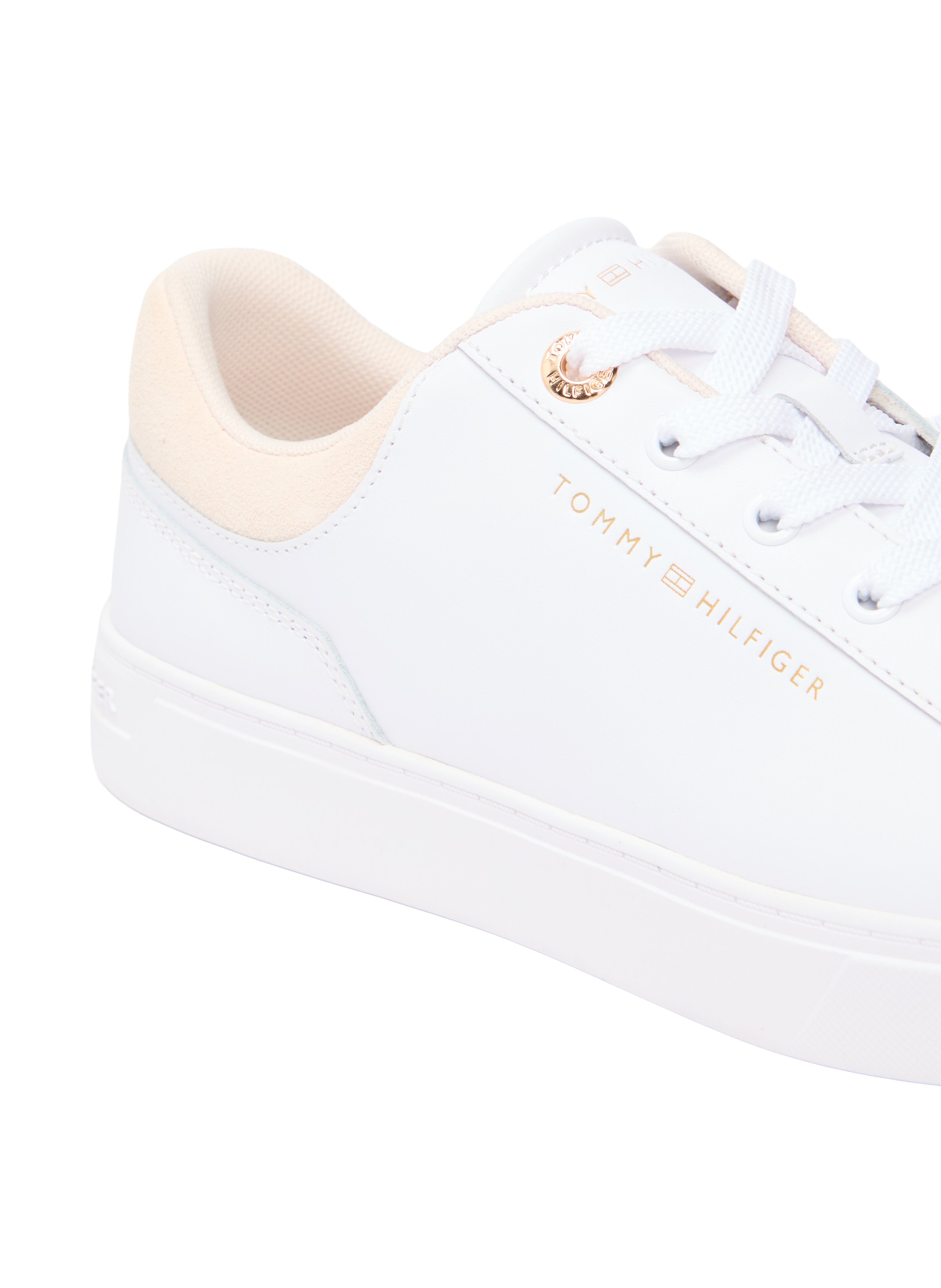 Low lace-up sneaker TOMMY HILFIGER White