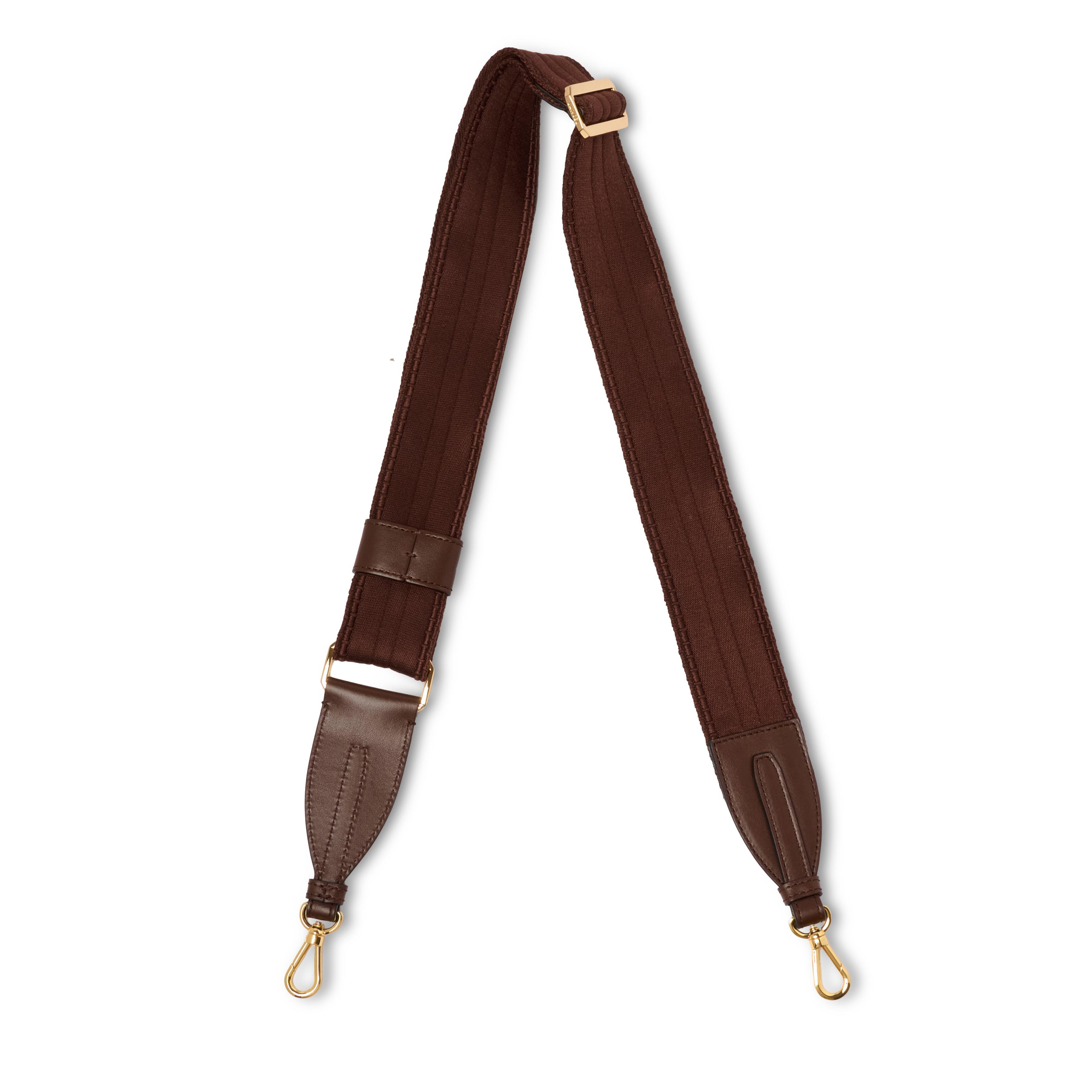 Bandoulière sangle ajustable bcbg de lancel en coton LANCEL Marron