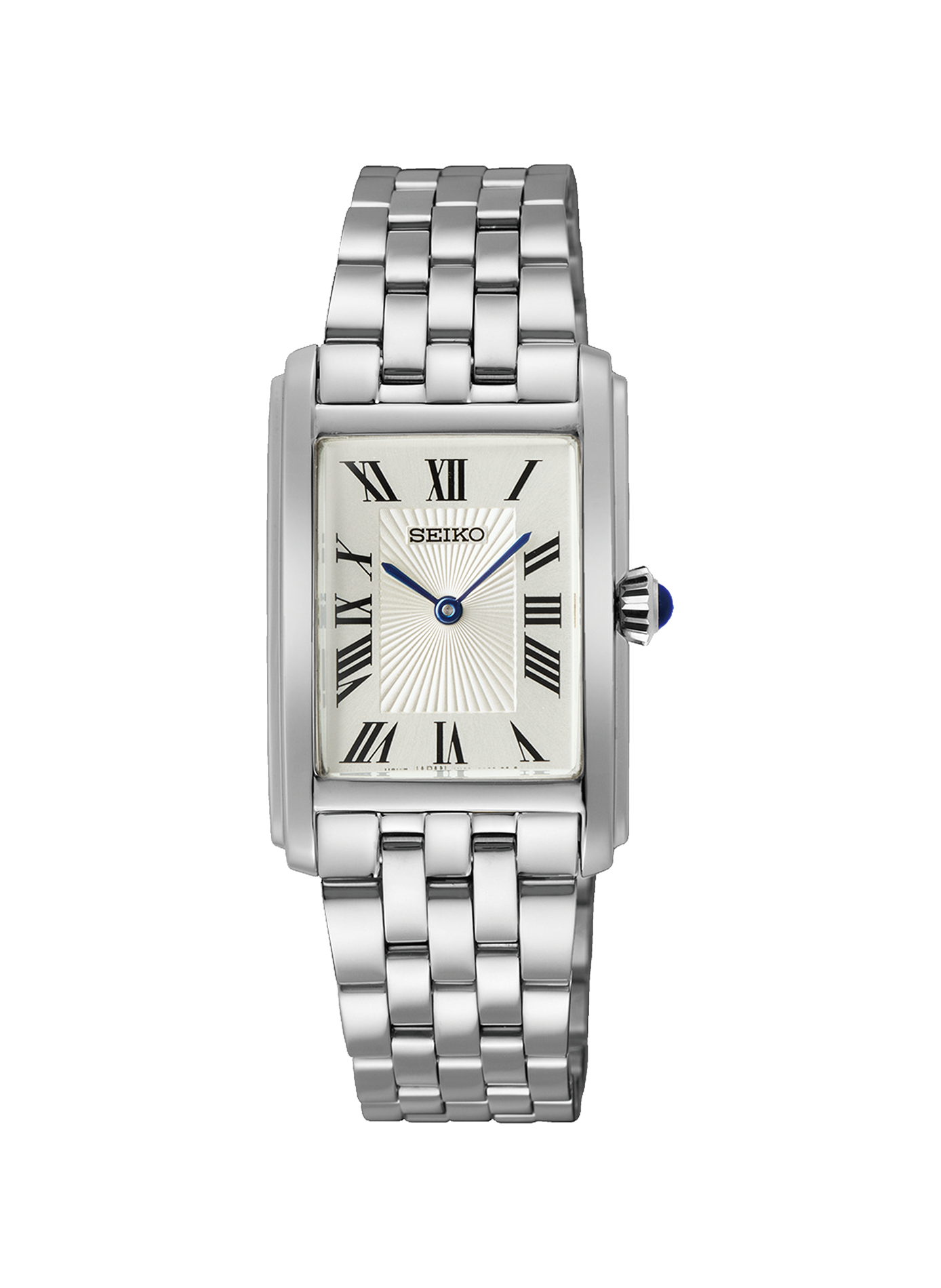 Montre quartz en acier inoxydable SEIKO Blanc