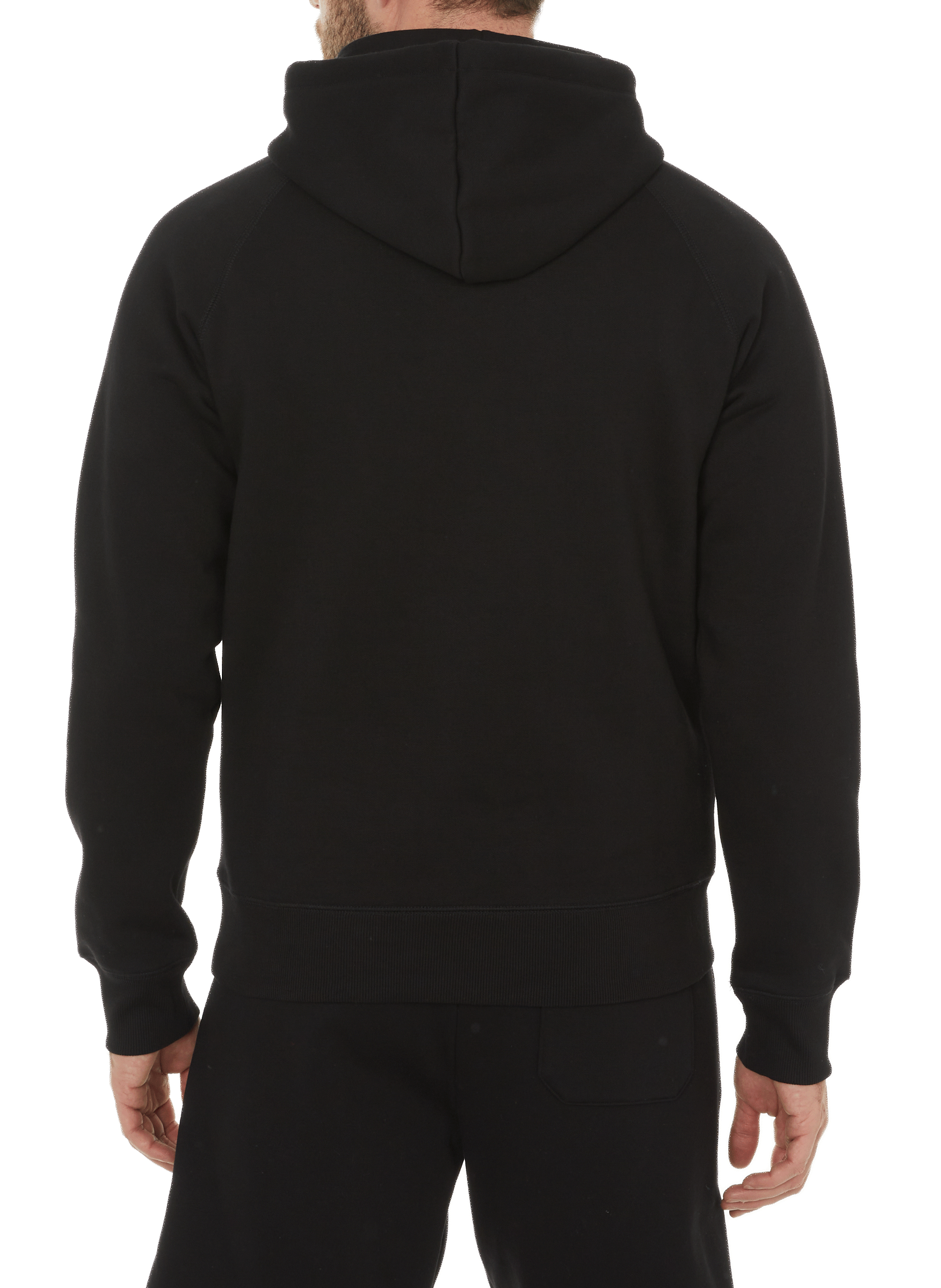 Cotton hoodie Black