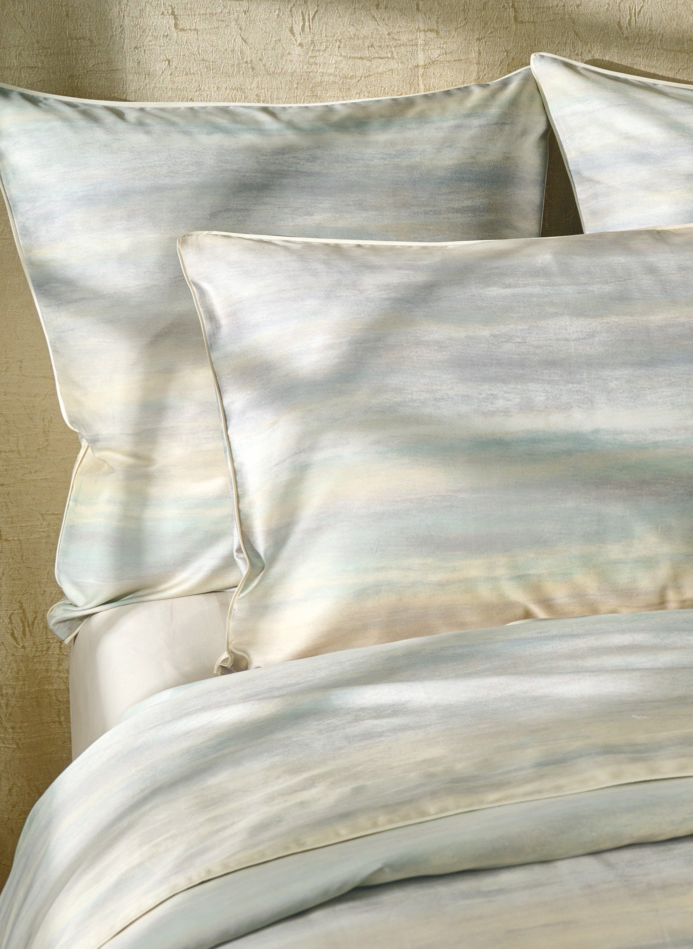 Housse de couette sillage ANNE DE SOLENE Beige