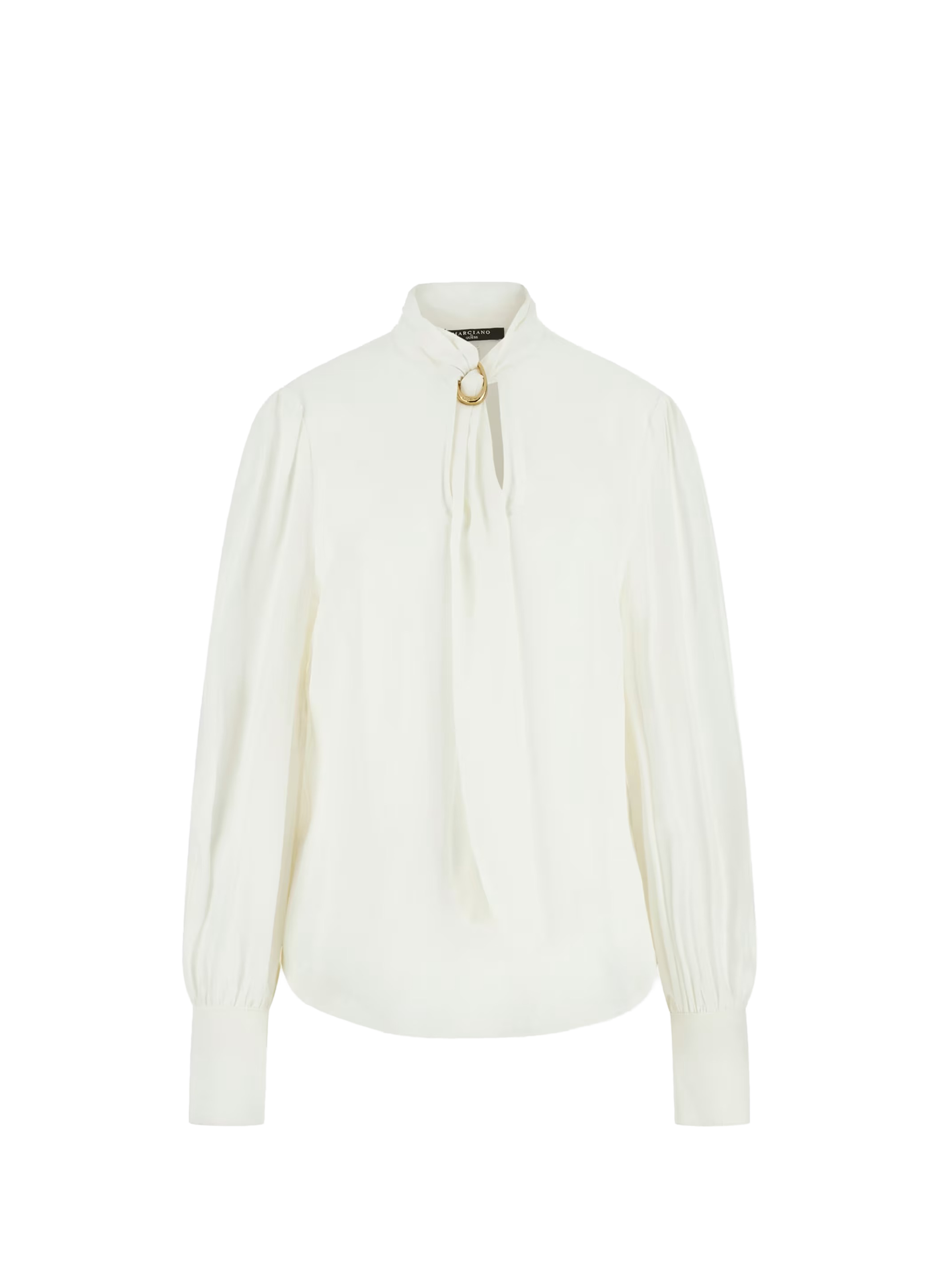 Blouse with long-sleeved tie GUESS Beige