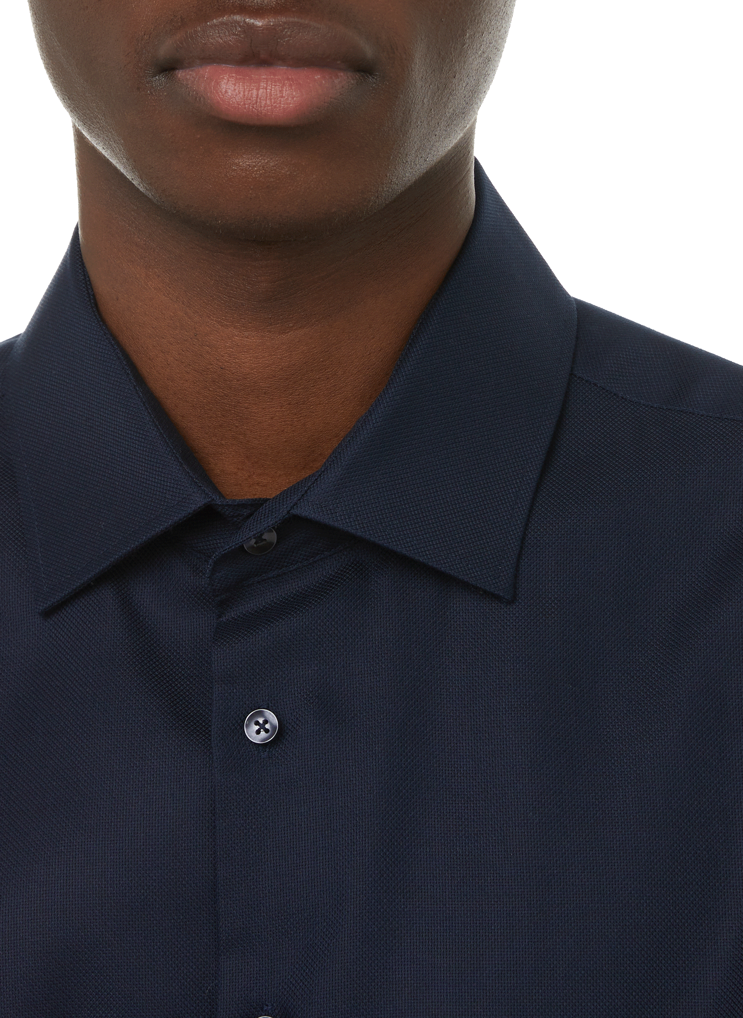 Kent-collar shirt SEIDENSTICKER Blue