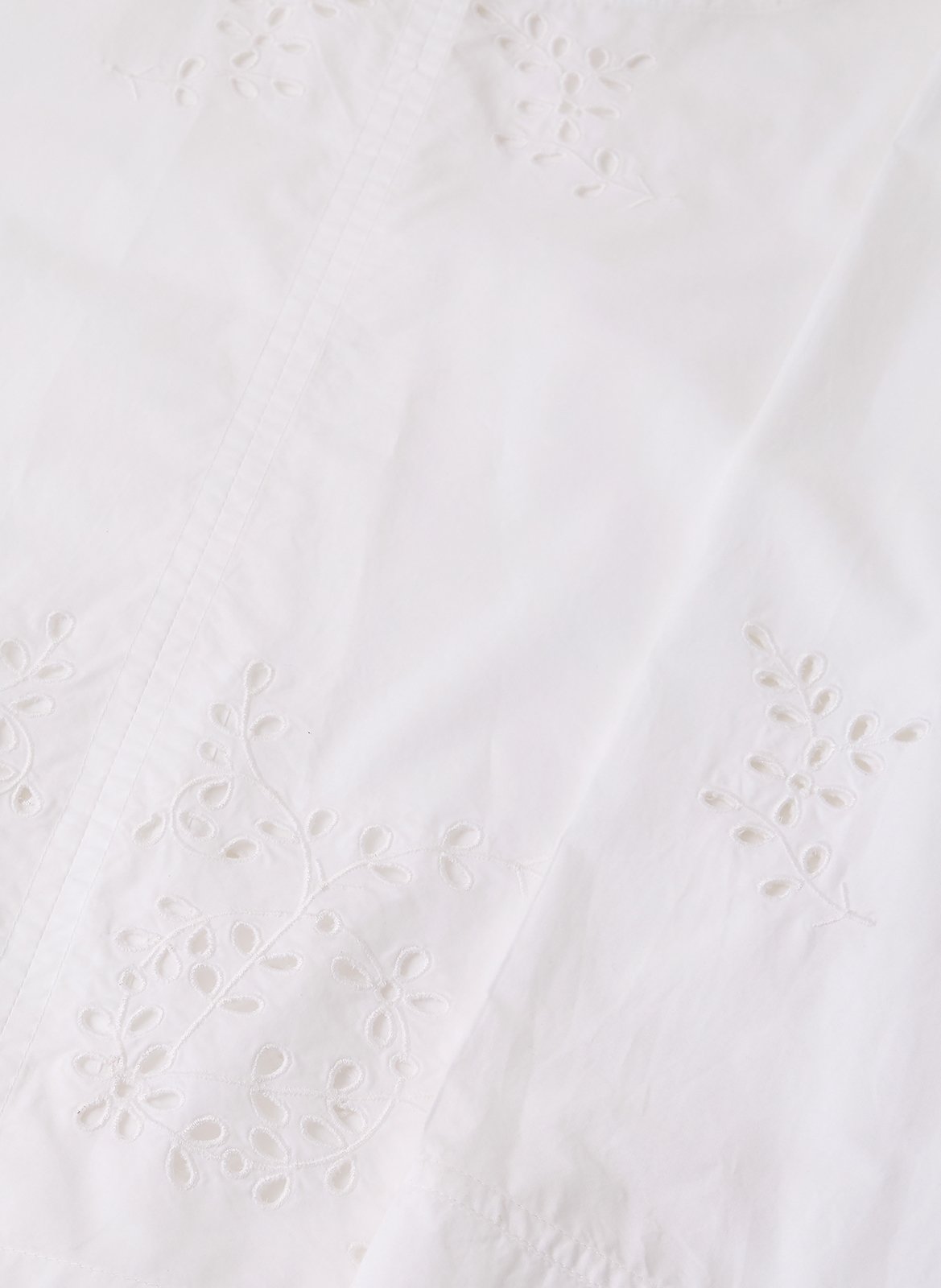 Top col rond en coton hansel SOEUR Blanc