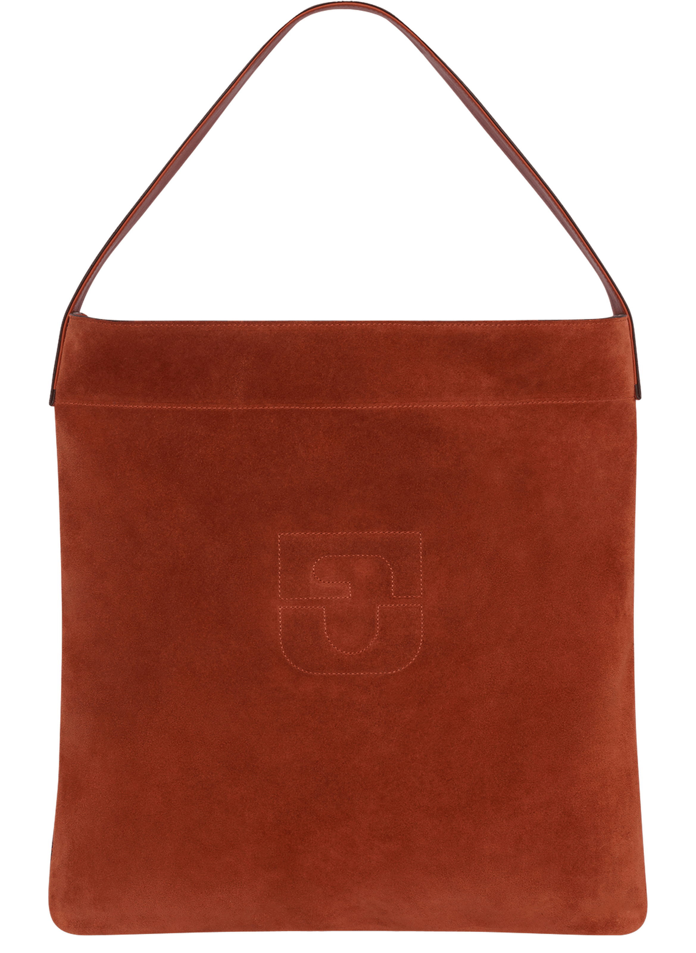 Sac en cuir velours - lady gd GERARD DAREL Marron