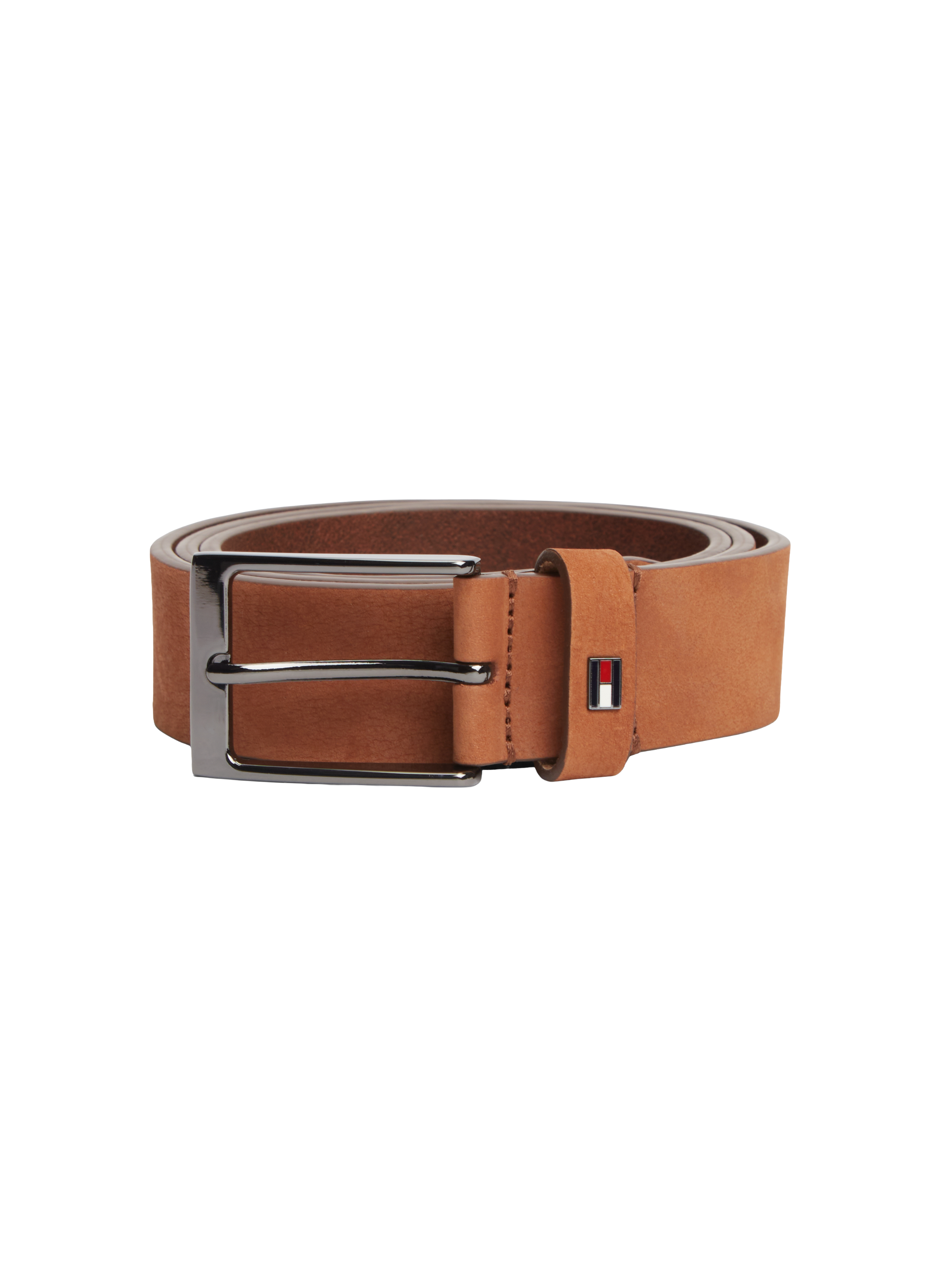Ceinture en cuir grainé TOMMY HILFIGER Marron