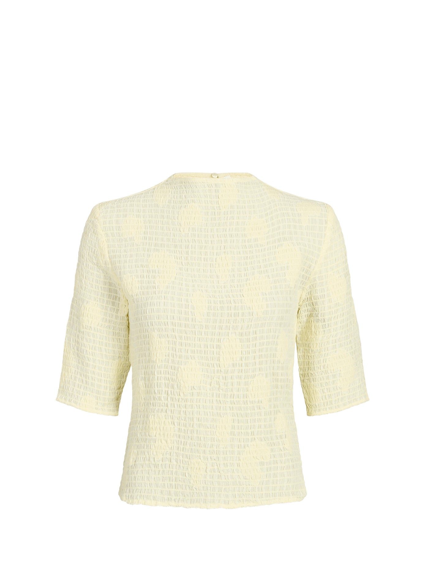 Short-sleeved woven top SAMSOE SAMSOE Green