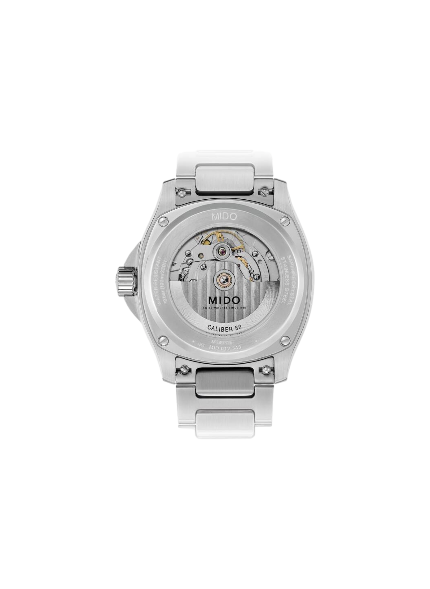 Montre Multifort TV Big Date en acier inoxydable MIDO Gris
