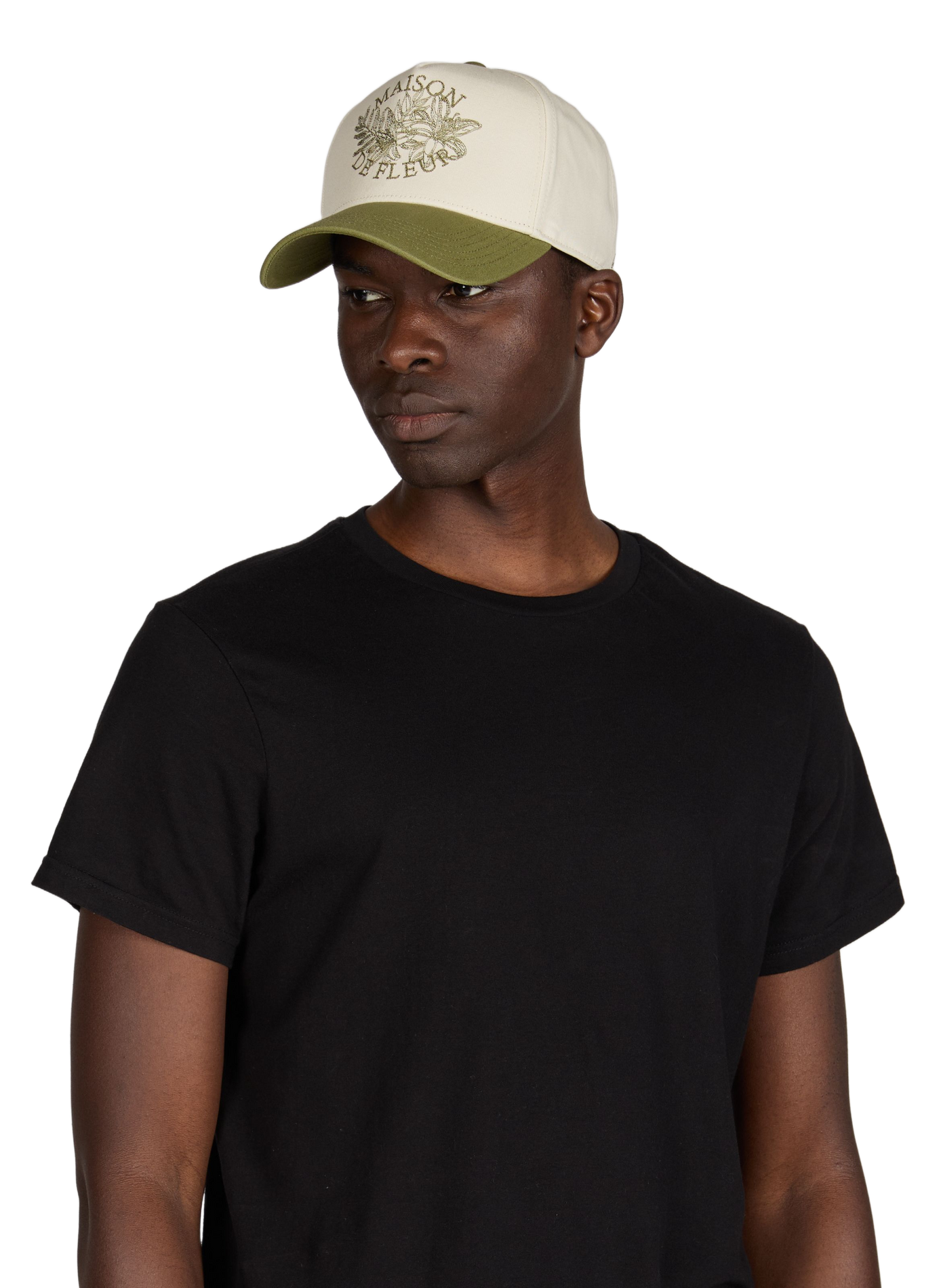 Casquette Maison de fleur en coton ONLY THE BLIND Beige