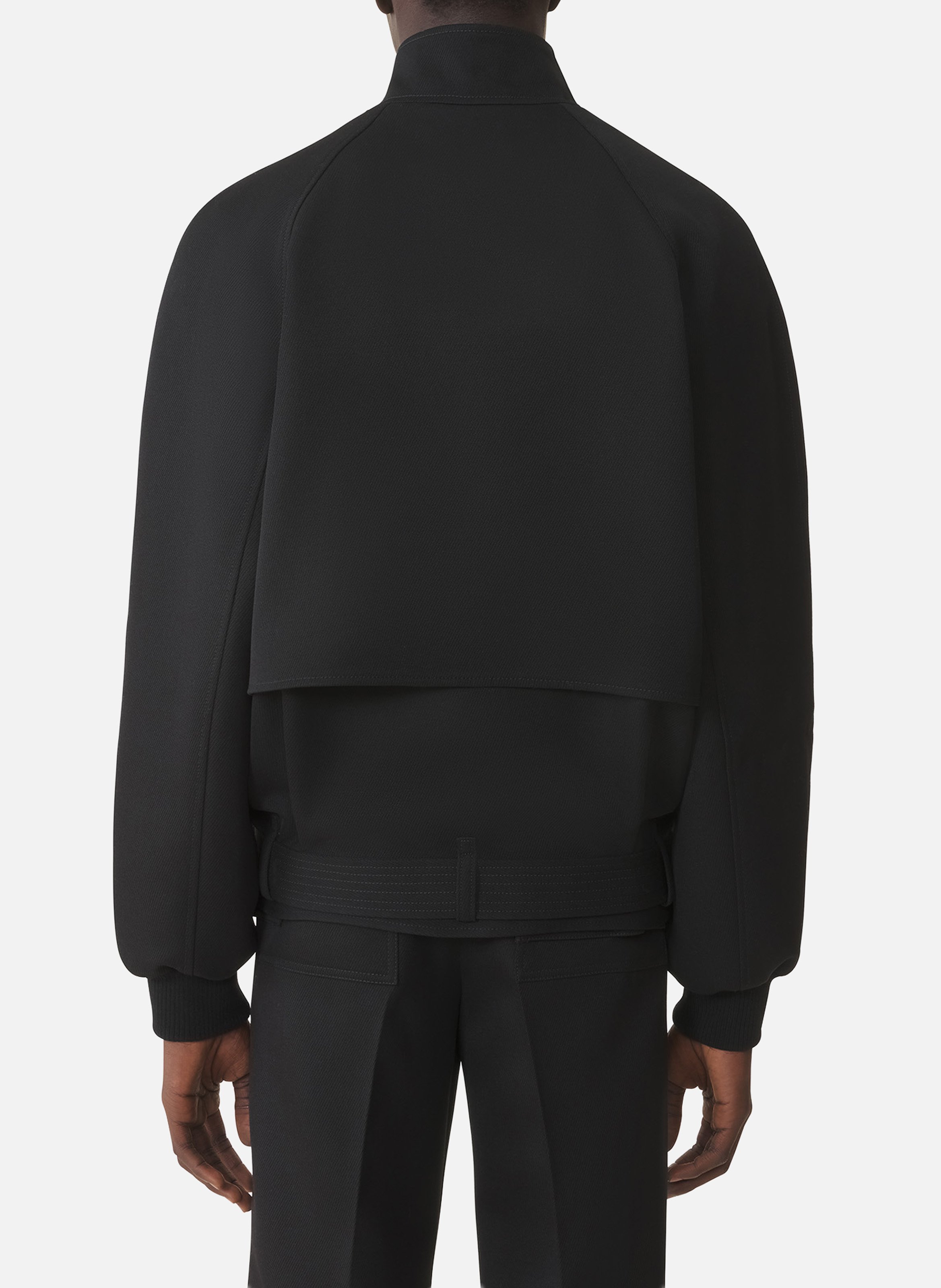 Blouson en laine légère LANVIN Noir