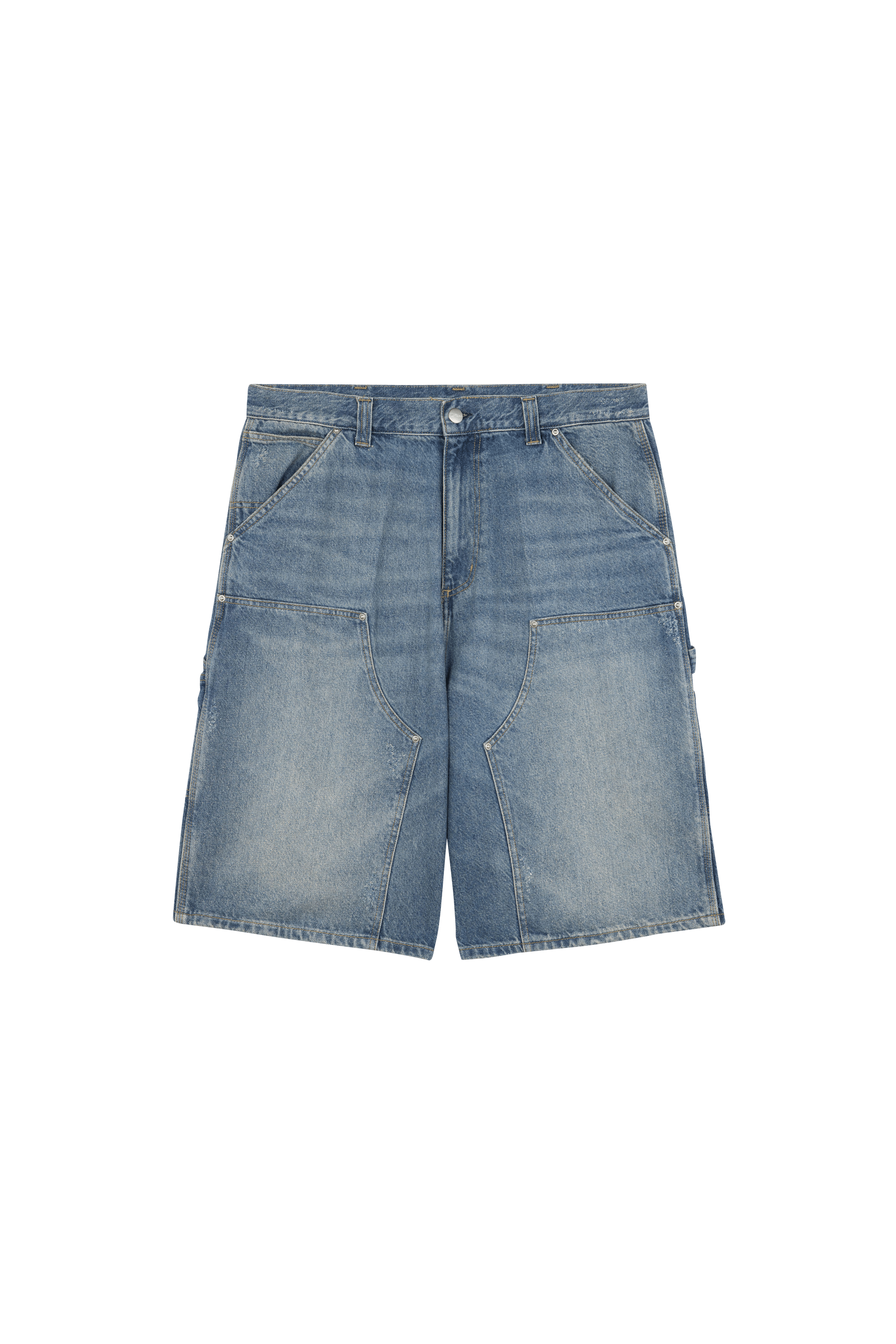 Bermuda en jean og aden double knee short CARHARTT WIP Bleu