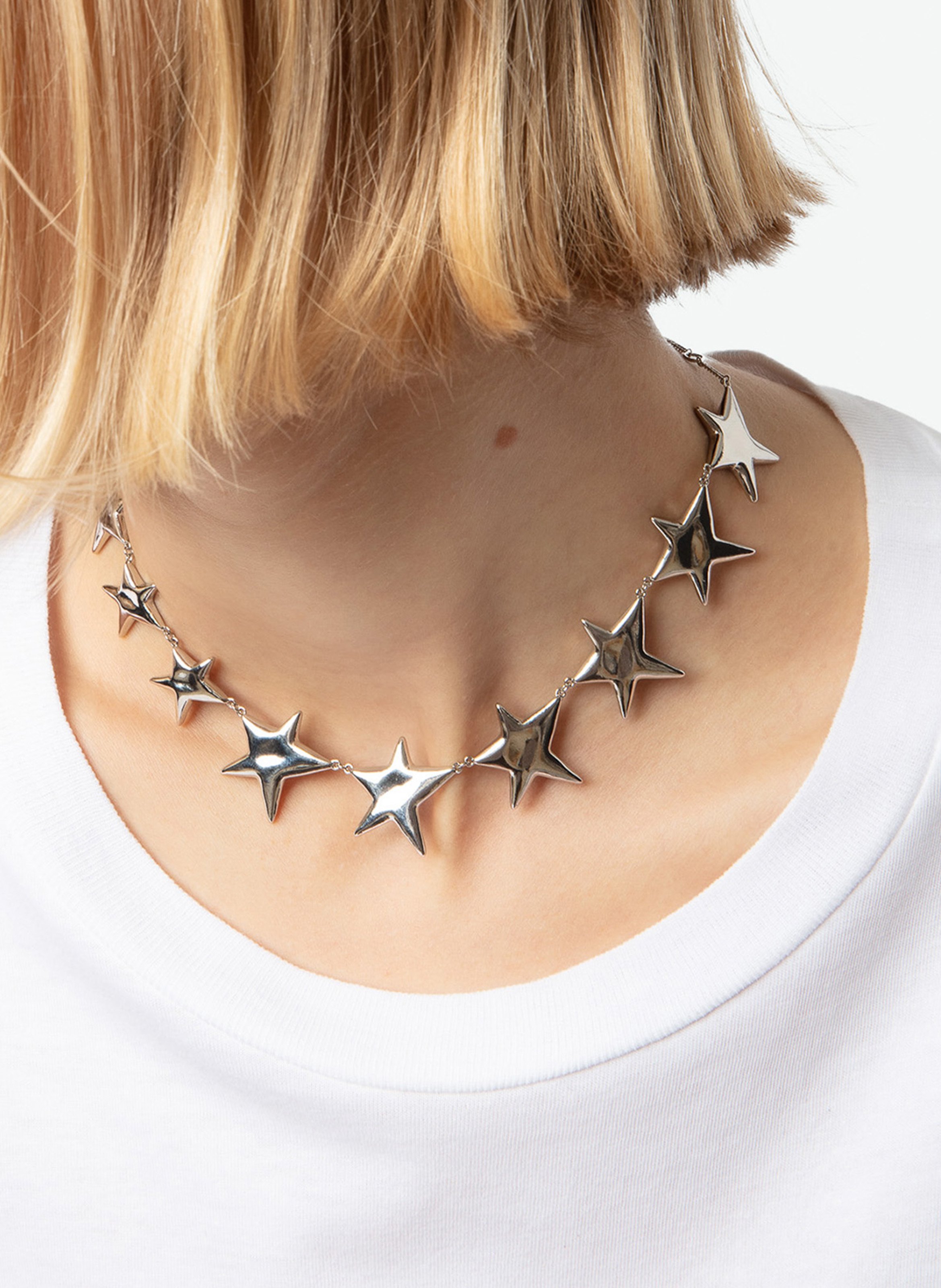 Brass rock star necklace ZADIG&VOLTAIRE Silver