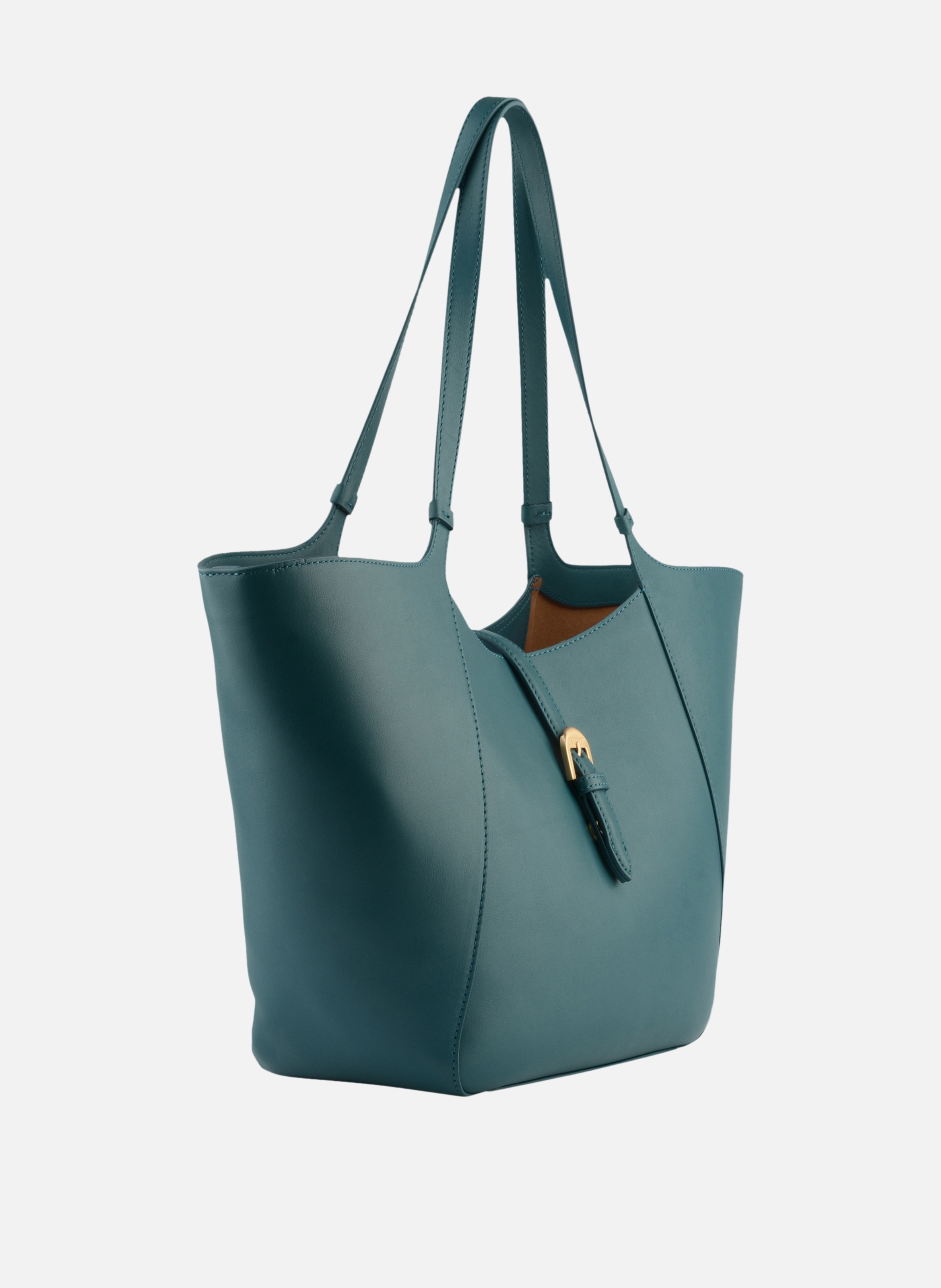 L'envolée | sac porté épaule gm | Bleu POURCHET Femme