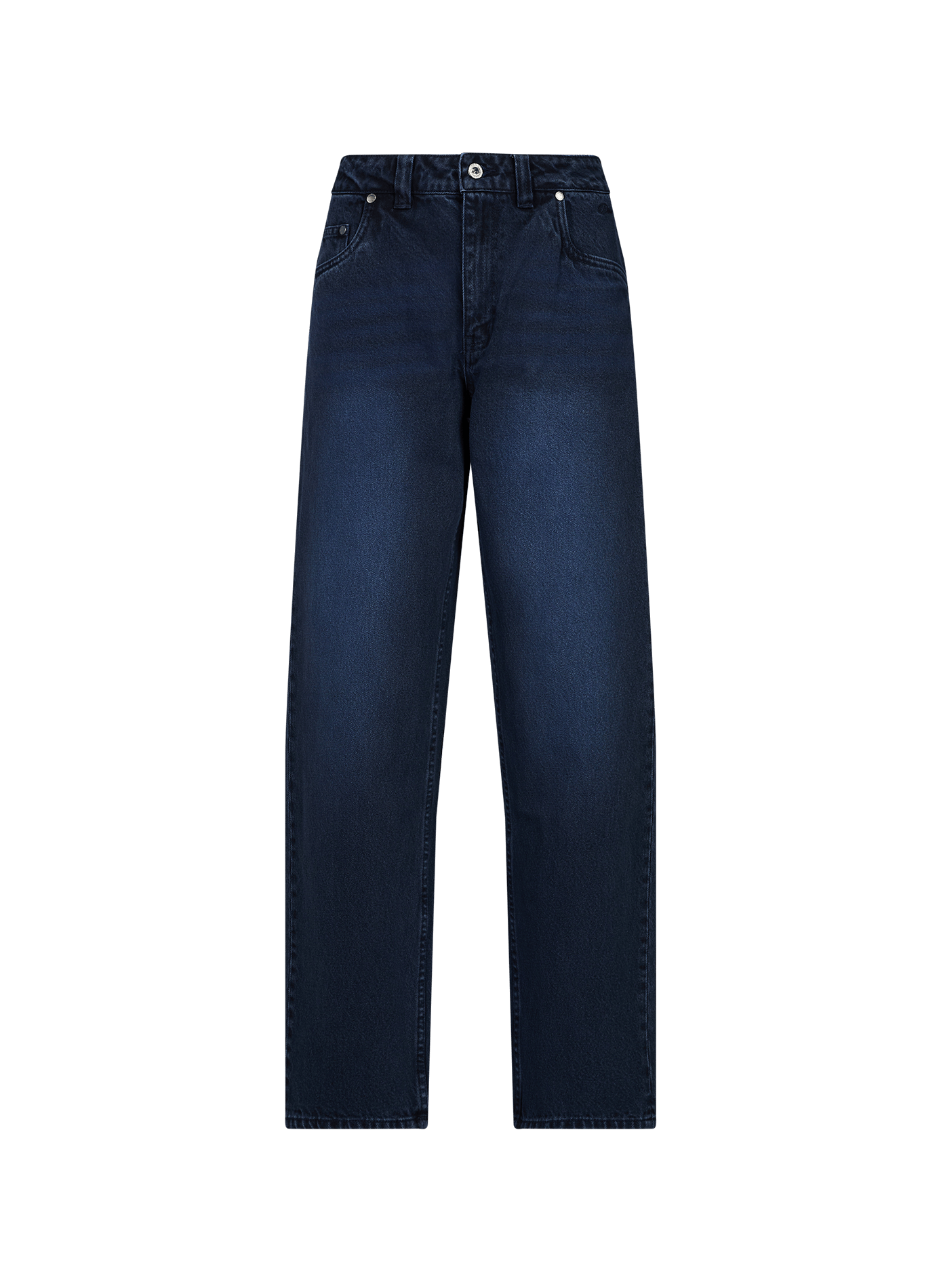 Straight-cut cotton jeans DIME Blue