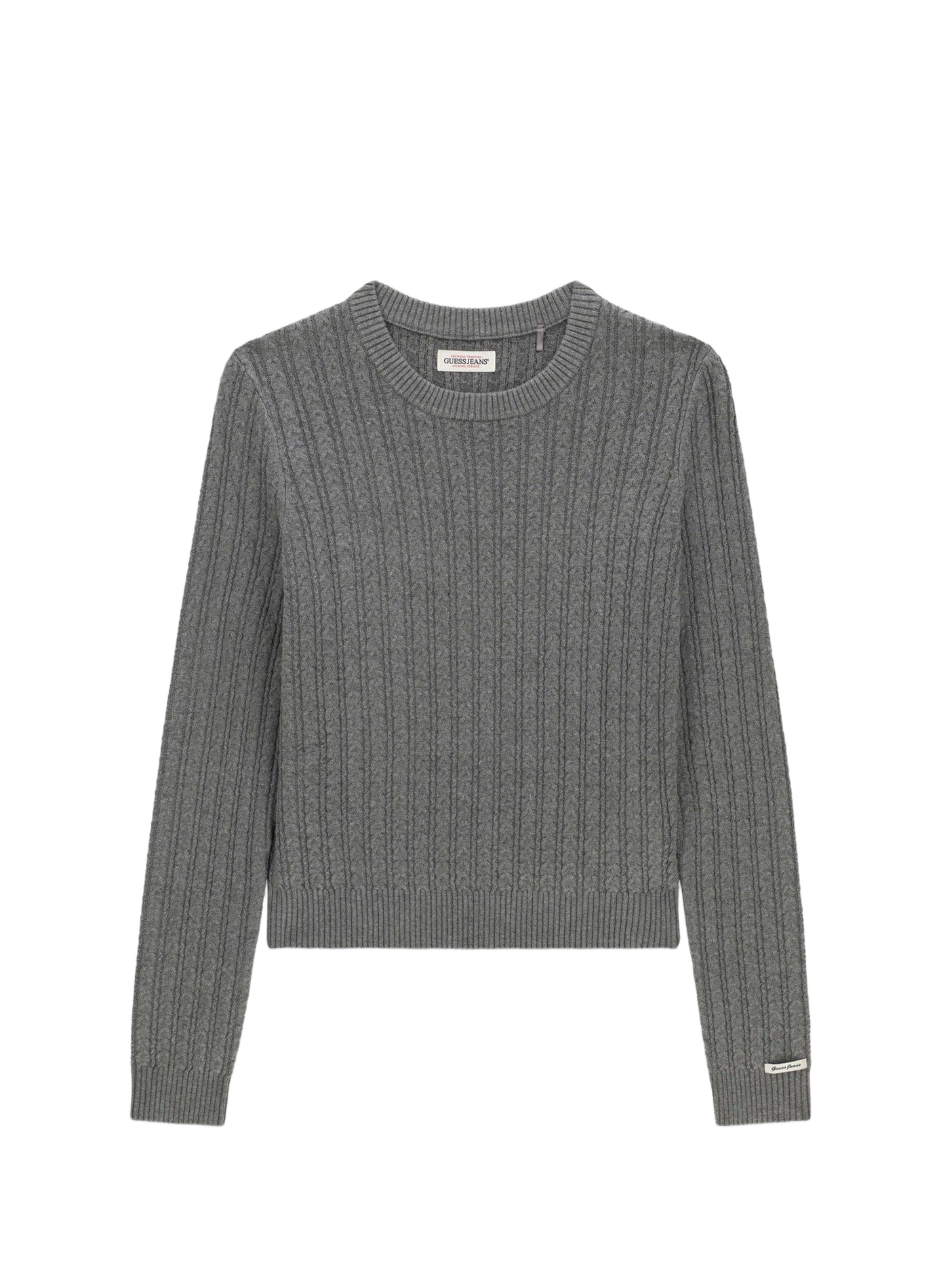 Rundhalsausschnitt-Pullover GUESS Grau