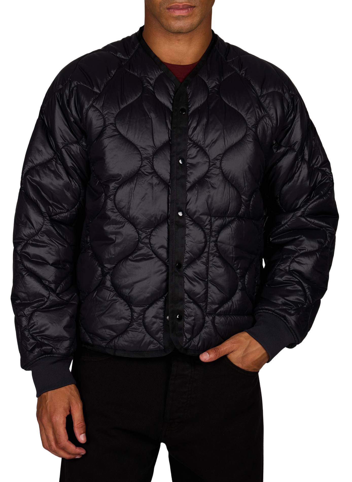 Kapuzenparka mit Logo-Patch CP COMPANY Schwarz