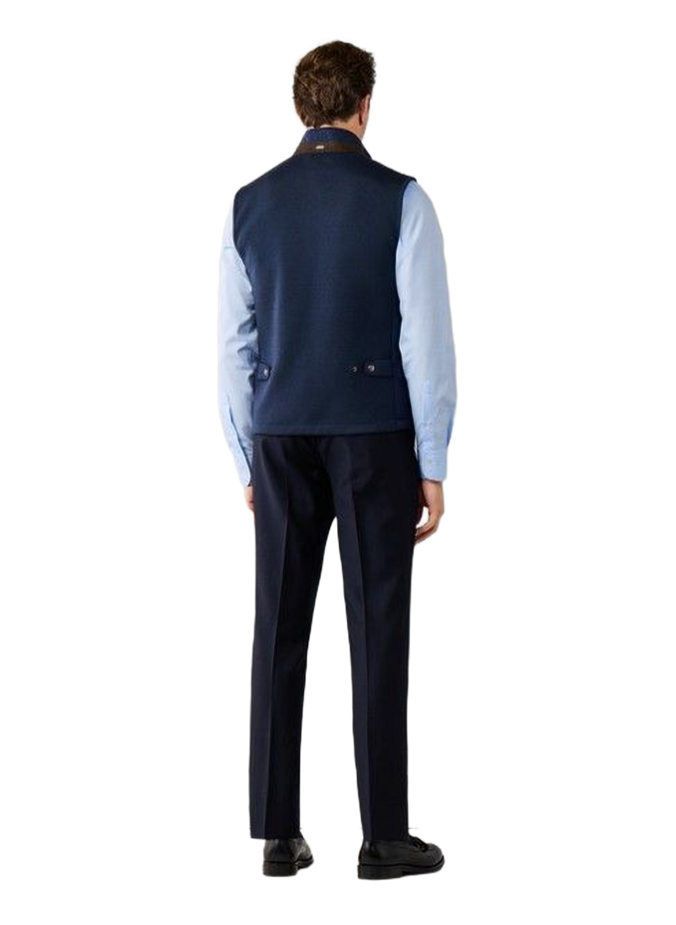 Veste col montant sans manches HACKETT Bleu