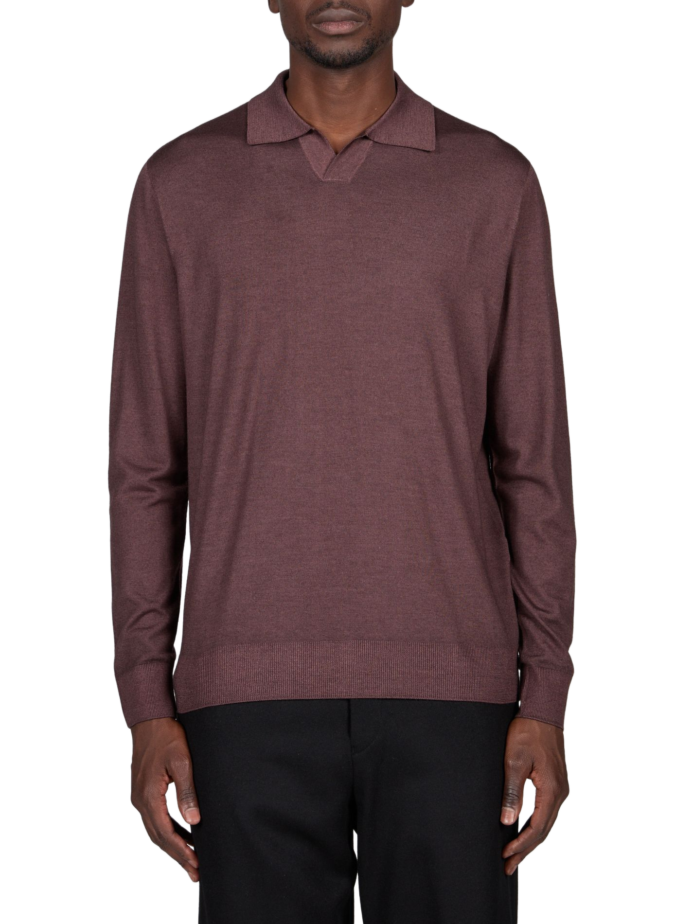 Gerade geschnittener Wollpullover CORNELIANI Braun