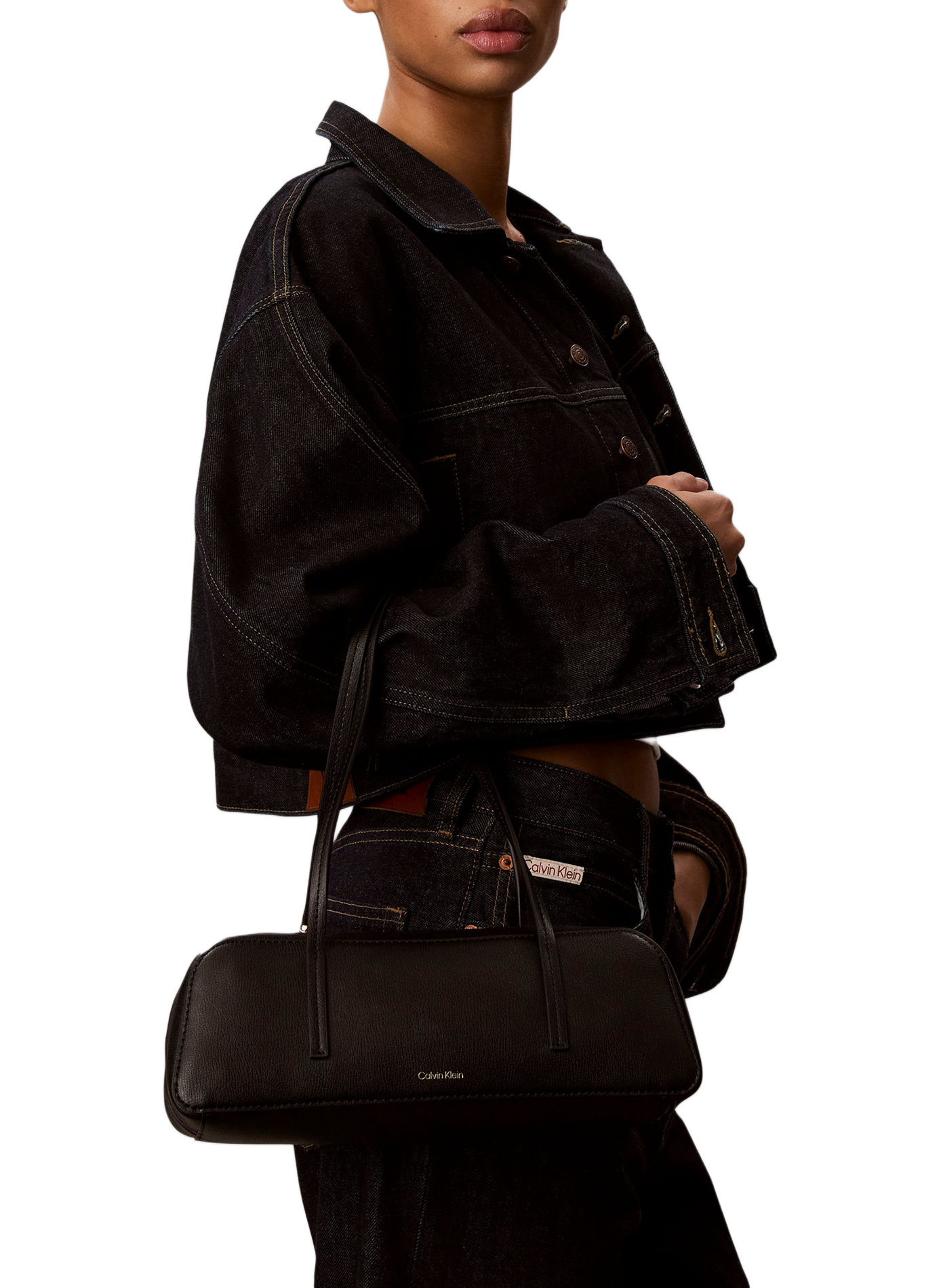 Single shoulder bag CALVIN KLEIN Black