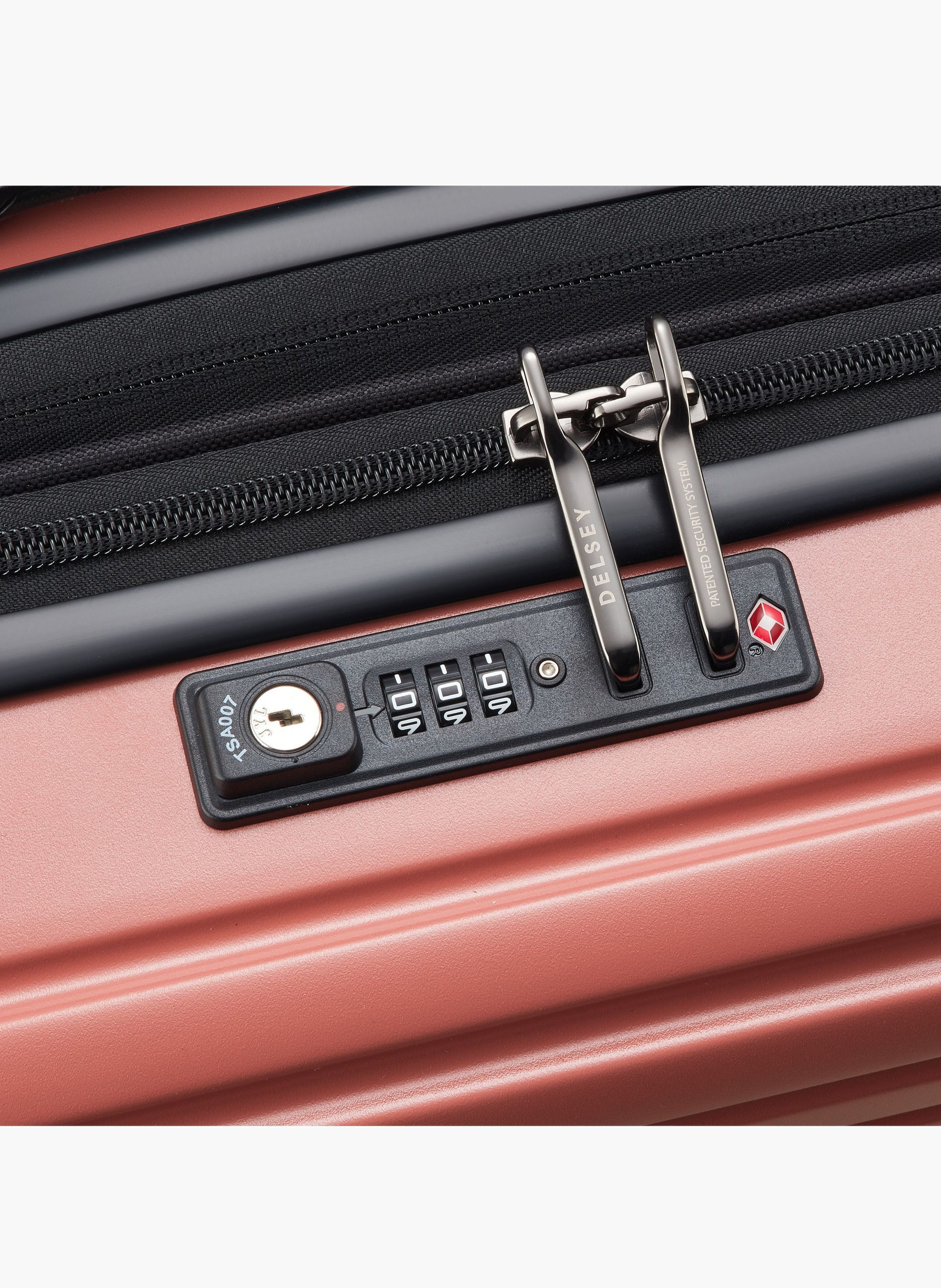 Valise cabine rigide taille s - caumartin plus DELSEY PARIS Marron