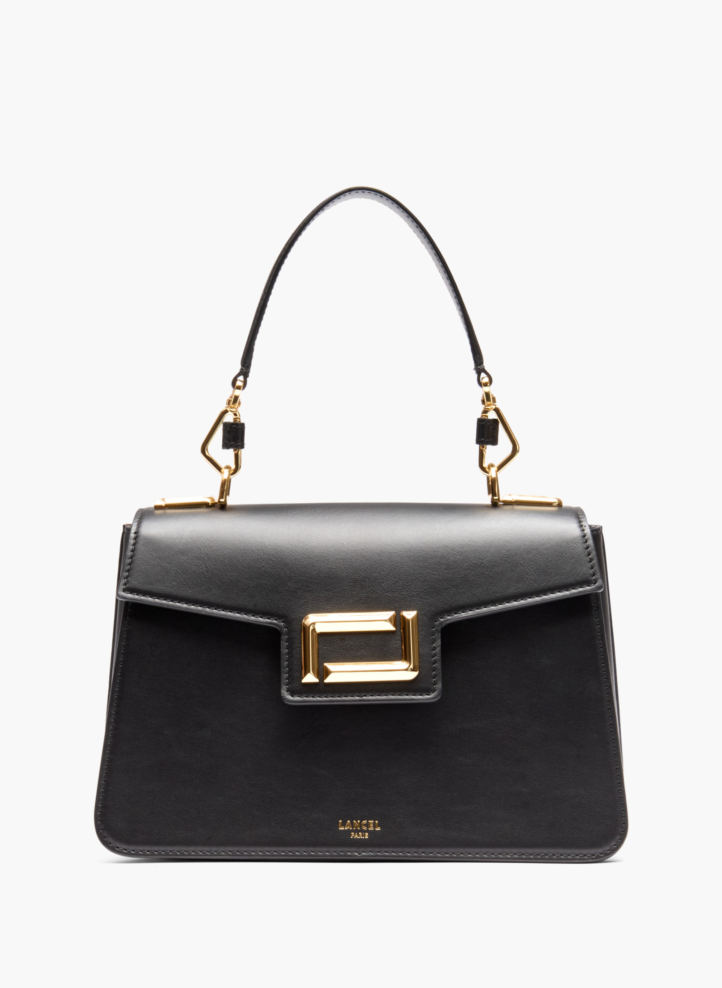 Sac porté main m angèle de lancel en cuir LANCEL Noir