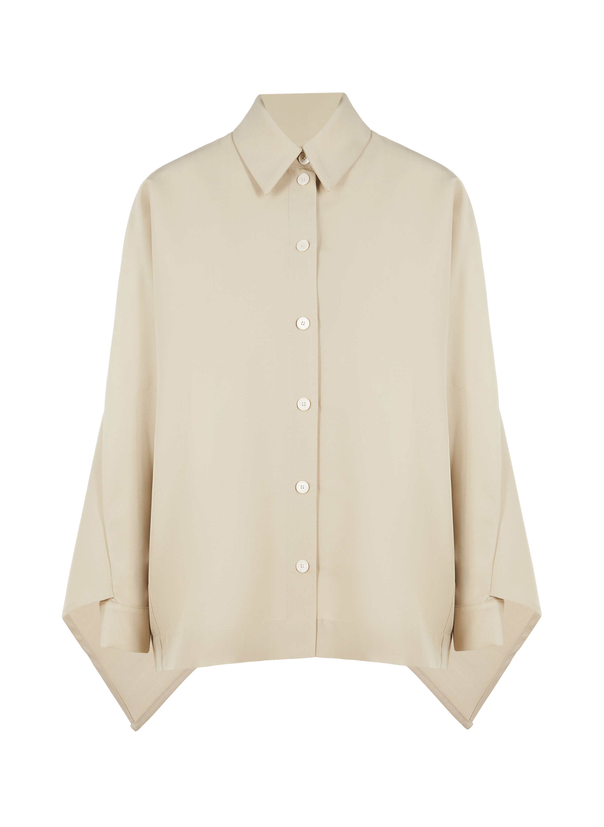 Chemise avec volant dans le dos