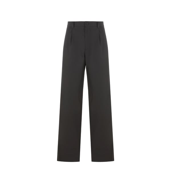 Pantalon de costume en coton, soie et cachemire