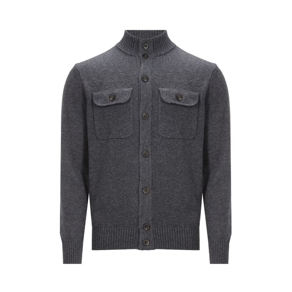 Gilet à boutons en laine