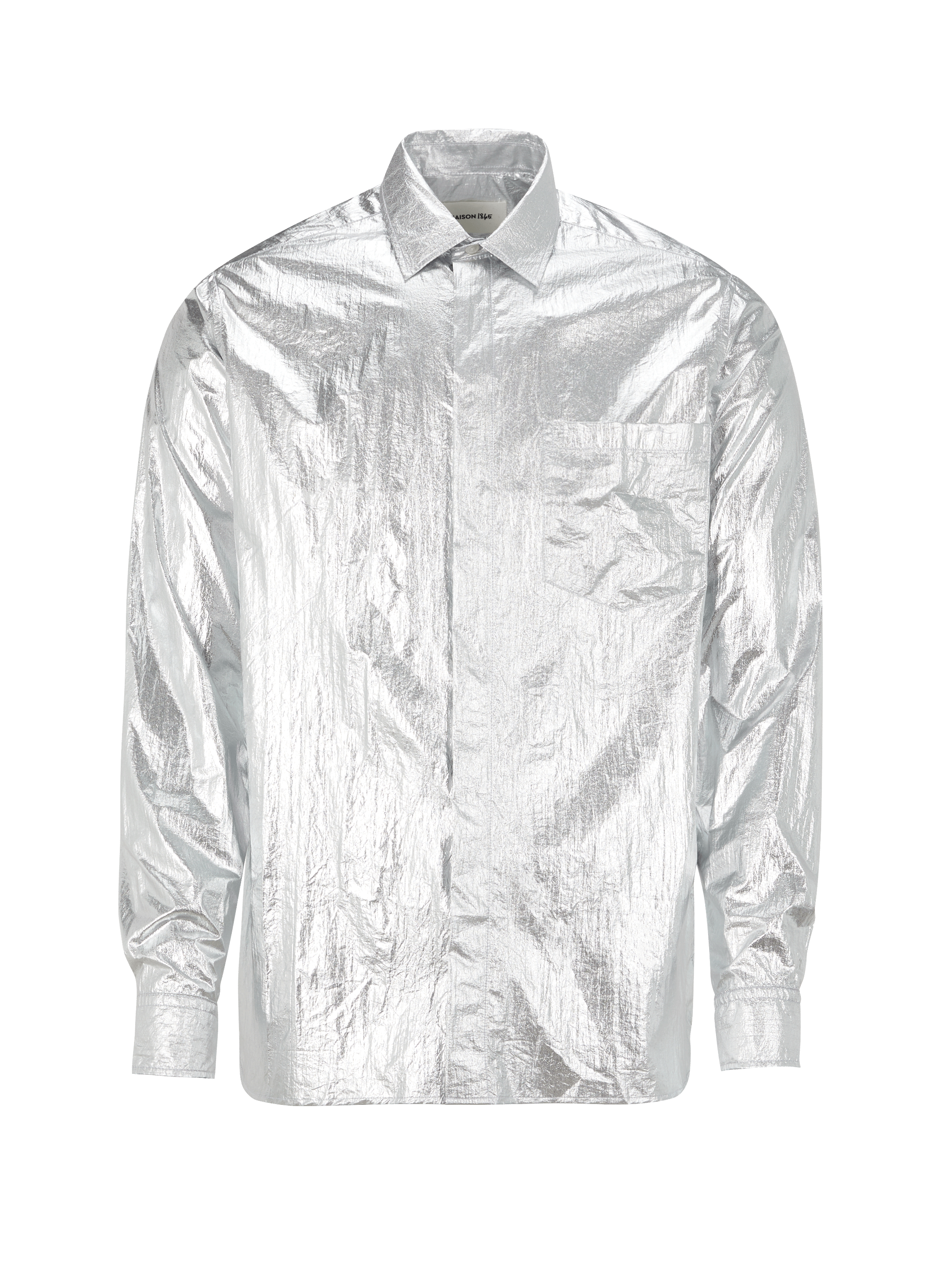 Metallic shirt  Grey