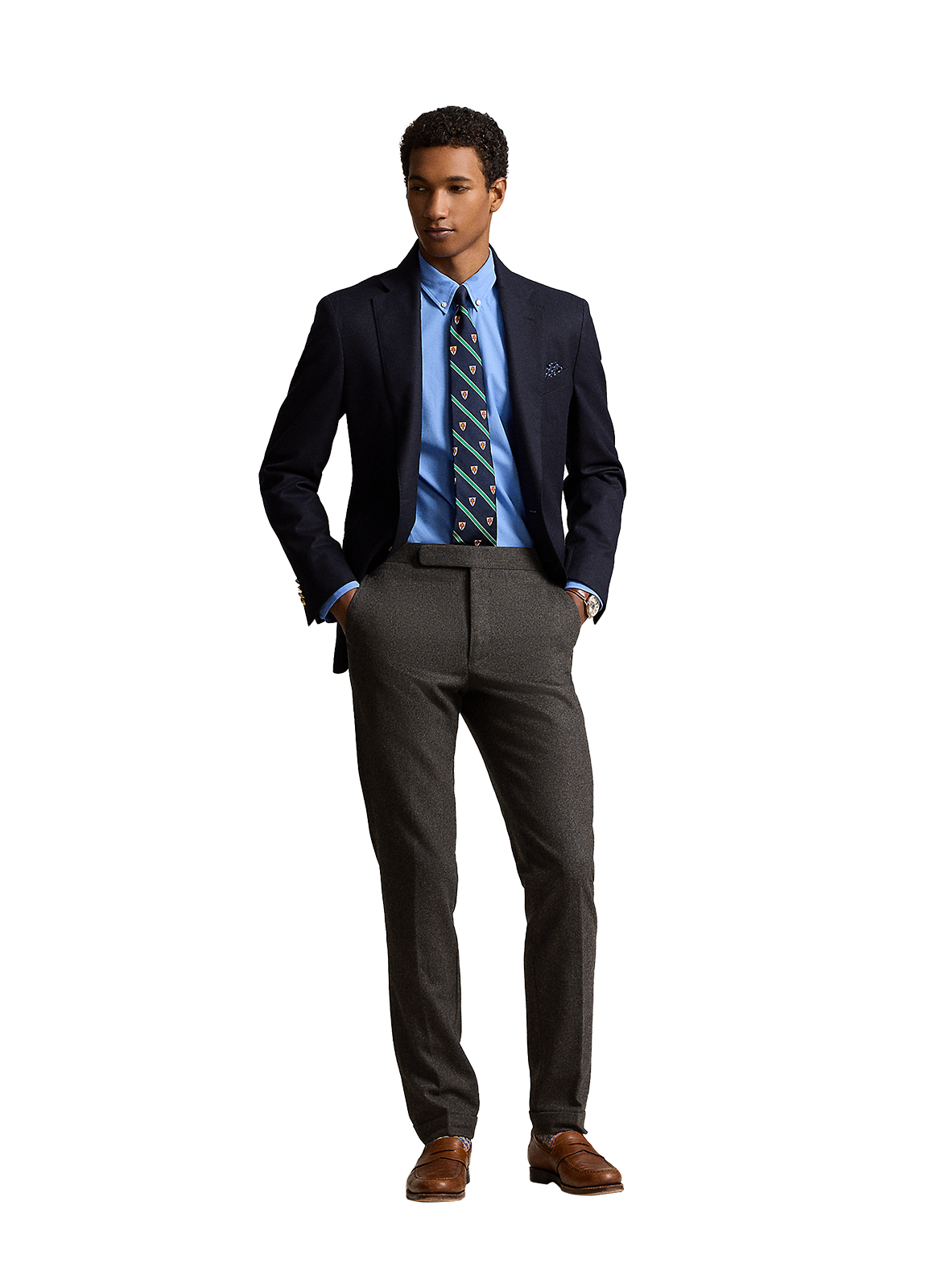 Cotton poplin shirt POLO RALPH LAUREN Blue