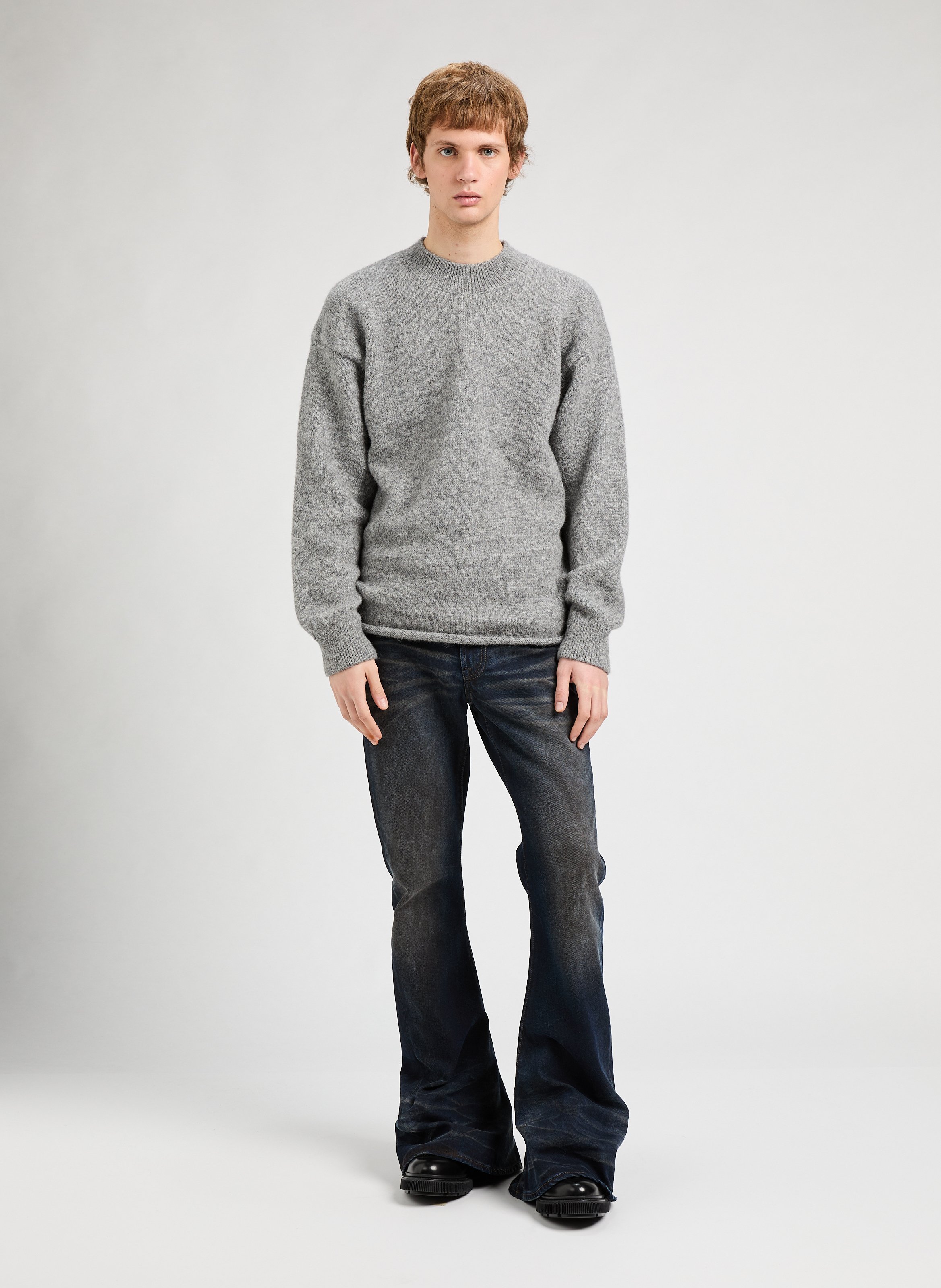 Le Pull Jacquemus wool-blend jumper  JACQUEMUS Grey